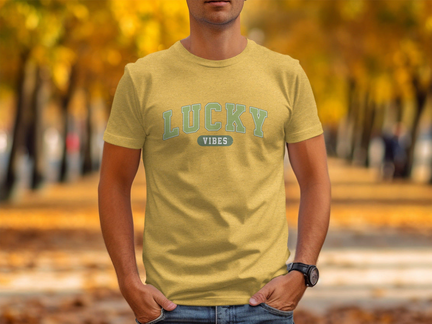 Lucky Vibes T-Shirts, Good Luck T Shirts, Positive Vibes Tees, Trendy Luck Shirts, Lucky Graphic Tees, Casual Lucky T Shirts