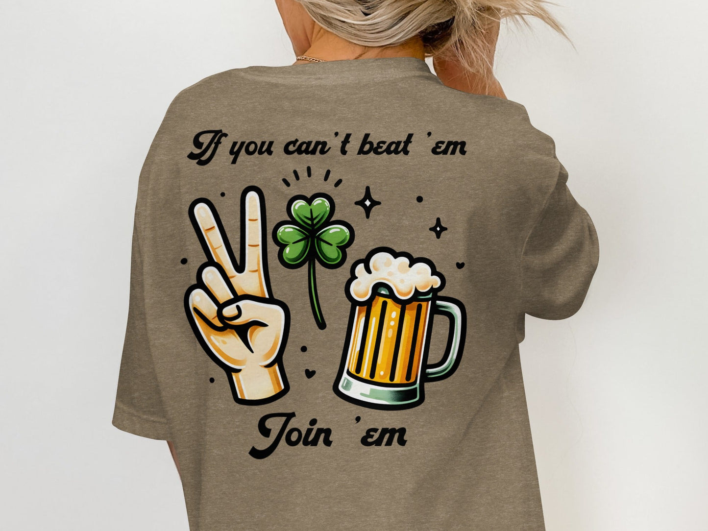 Scrappy Malone's Bar, St Patricks Day, Irish Bar, Shamrock, Retro Pub Sign, Custom Design