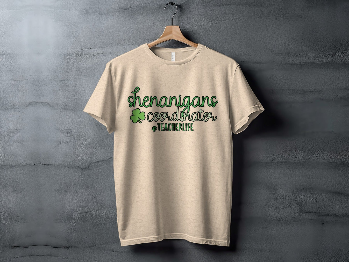 Shenanigans Coordinator Plus Teacher Life St Patrick T-Shirt