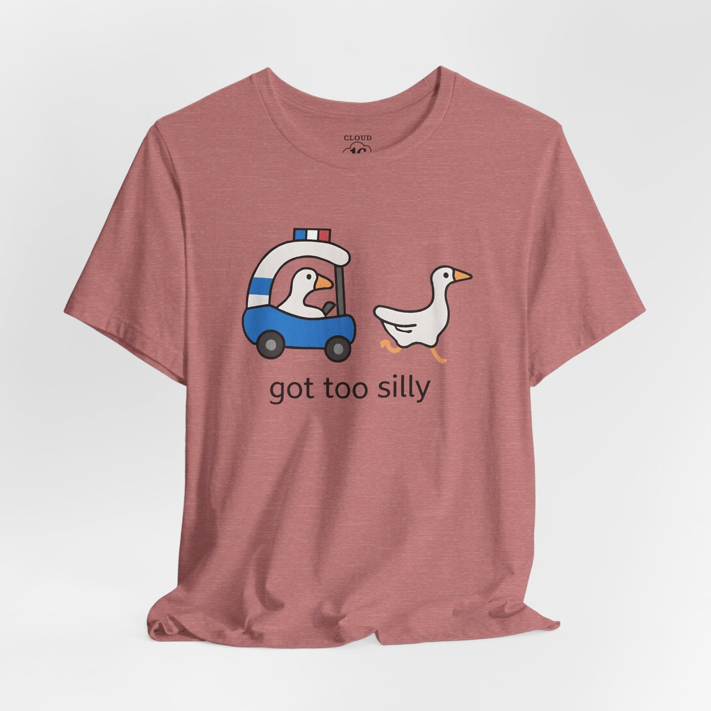 Silly Goose Graphic Tee – Funny Unisex Cotton T-Shirt