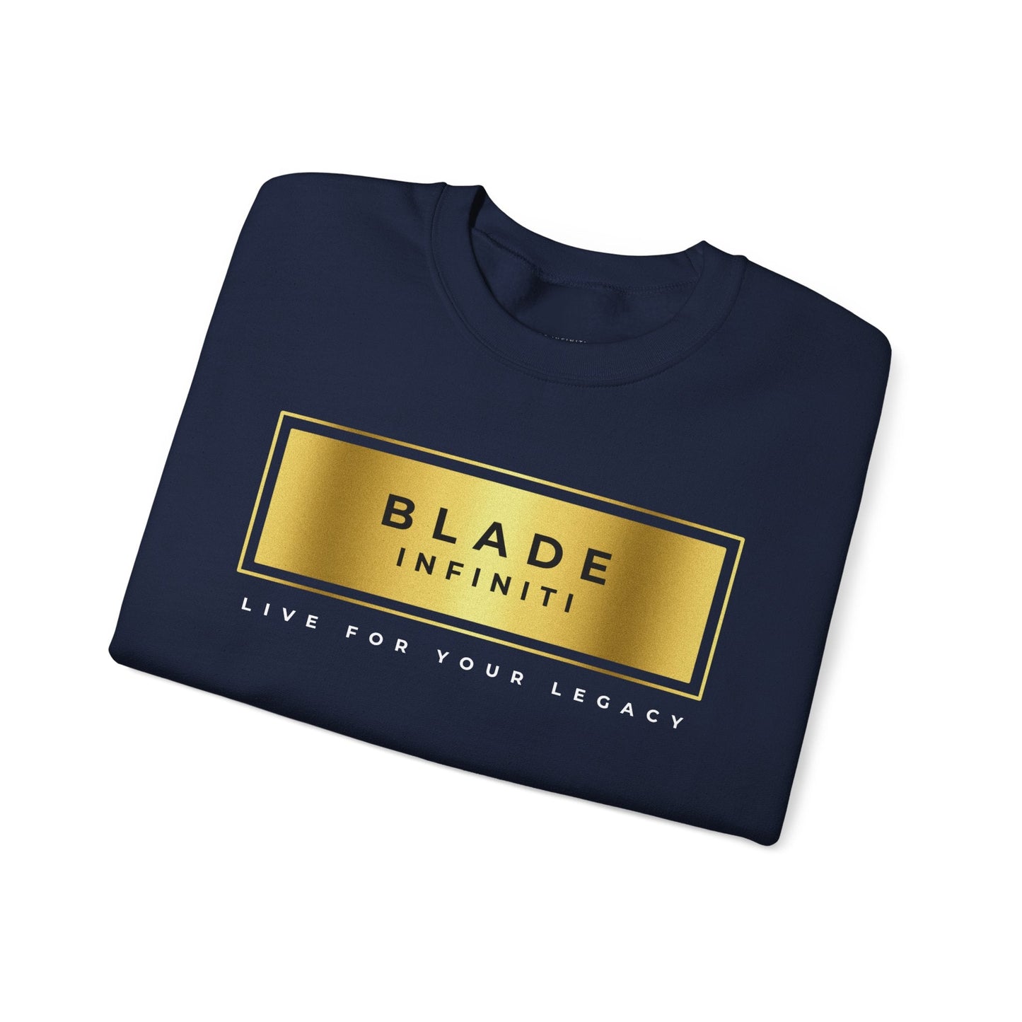 Legacy Essential Gold Unisex Crewneck Sweater