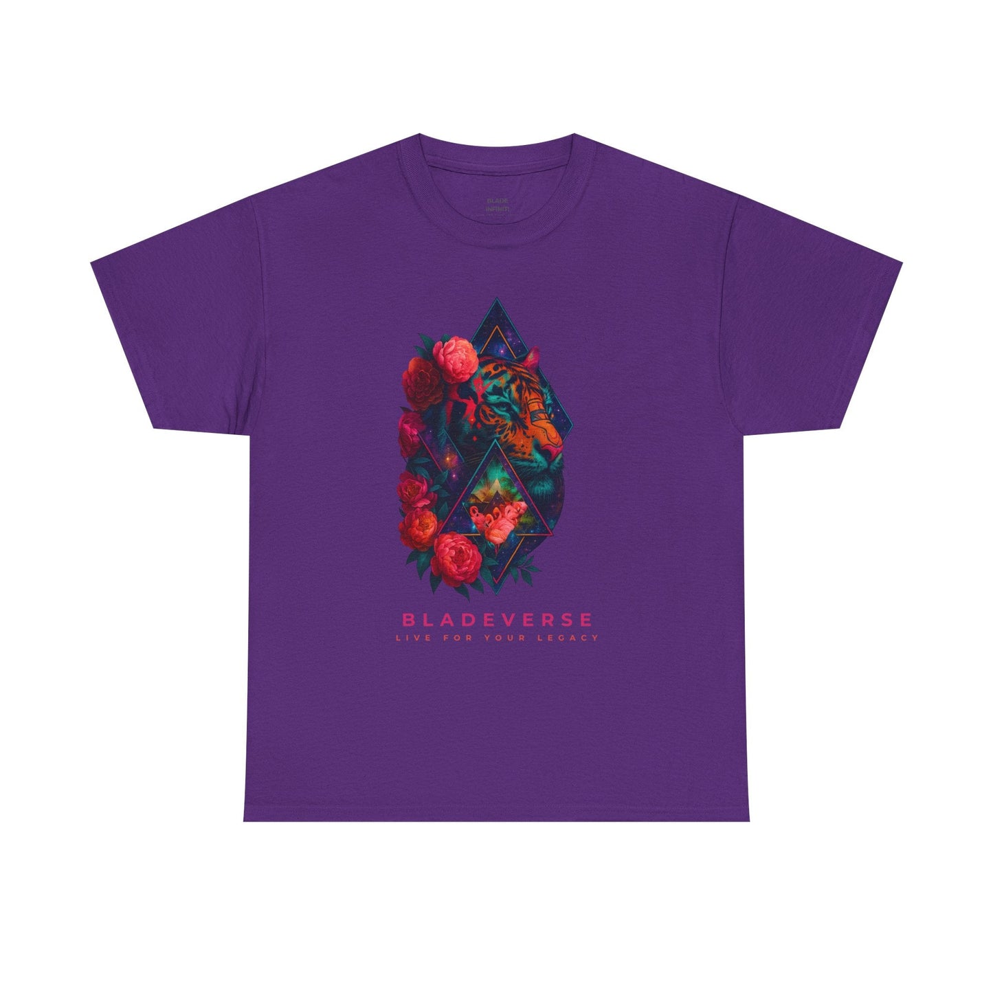 Bladeverse Galactic Floral Tiger T-Shirt
