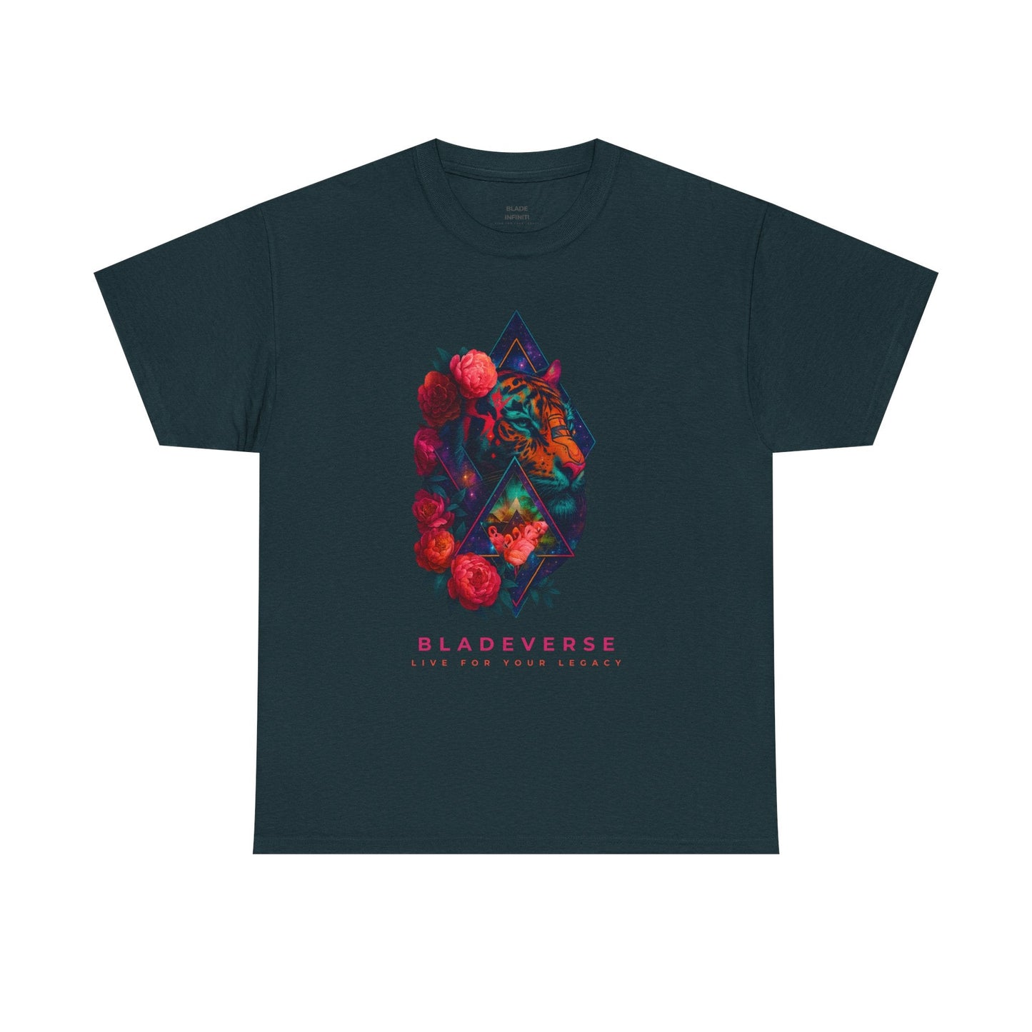 Bladeverse Galactic Floral Tiger T-Shirt