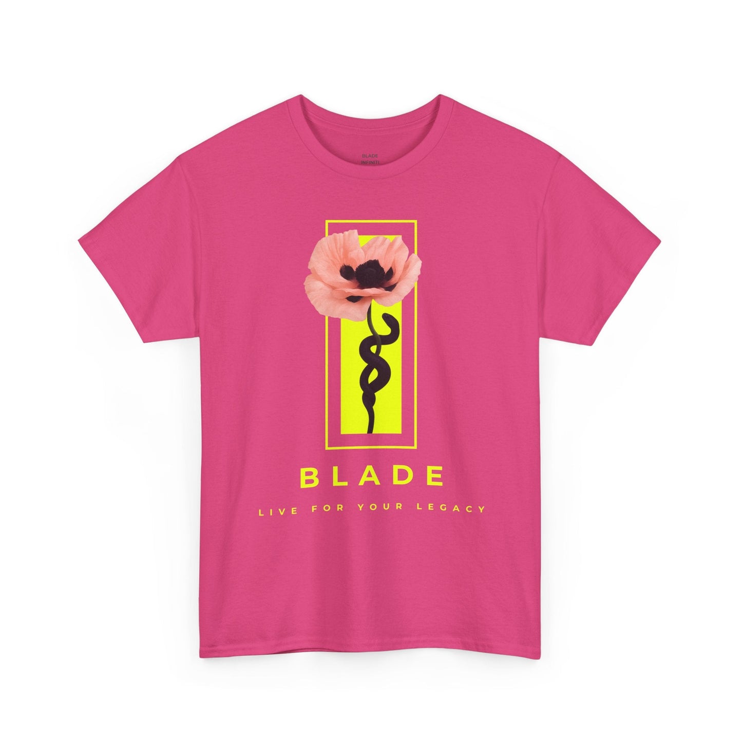 Venom Blossom Pink/Indigo/Neon Green Floral T-Shirt