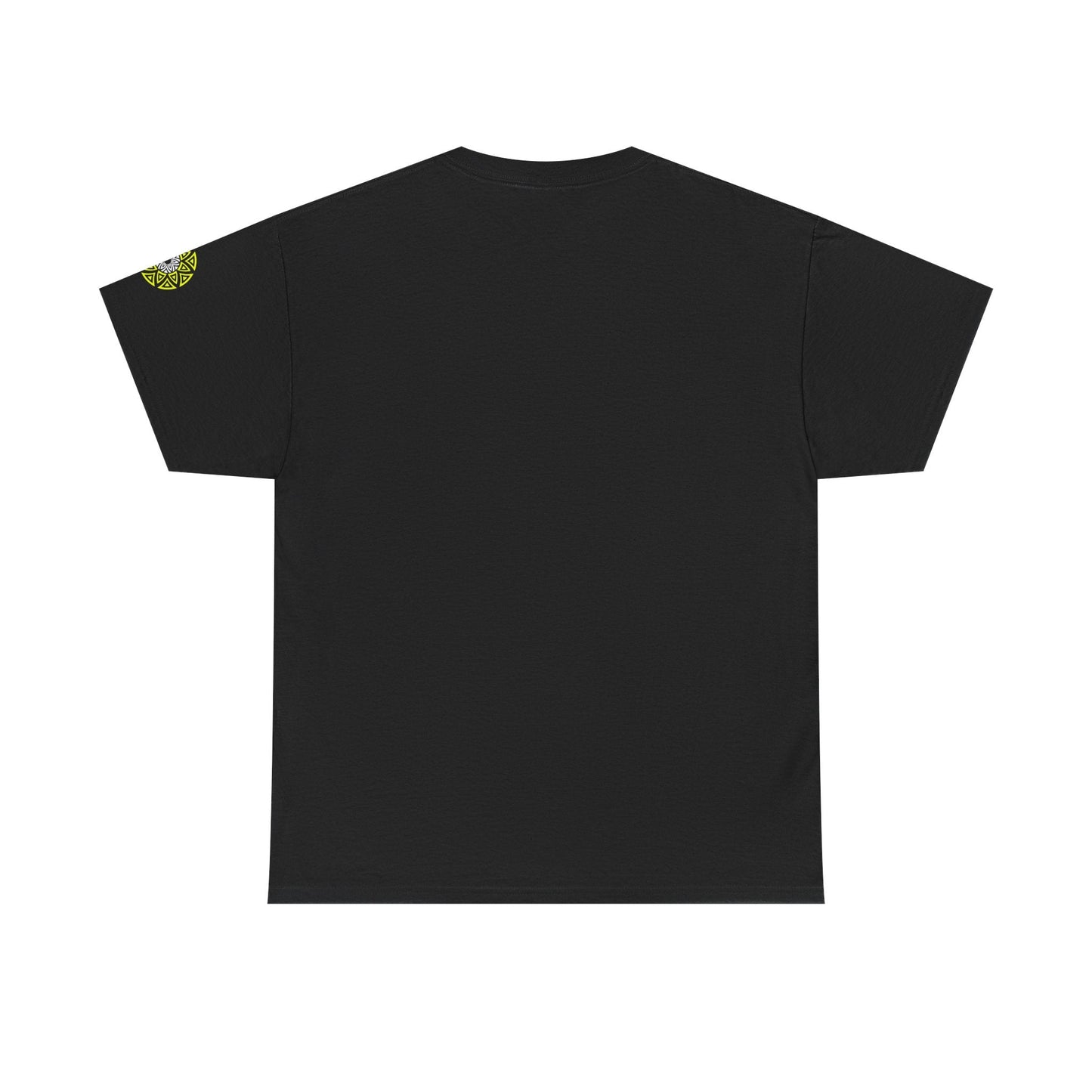 Geometric Reign Neon Green TX Panther T-Shirt