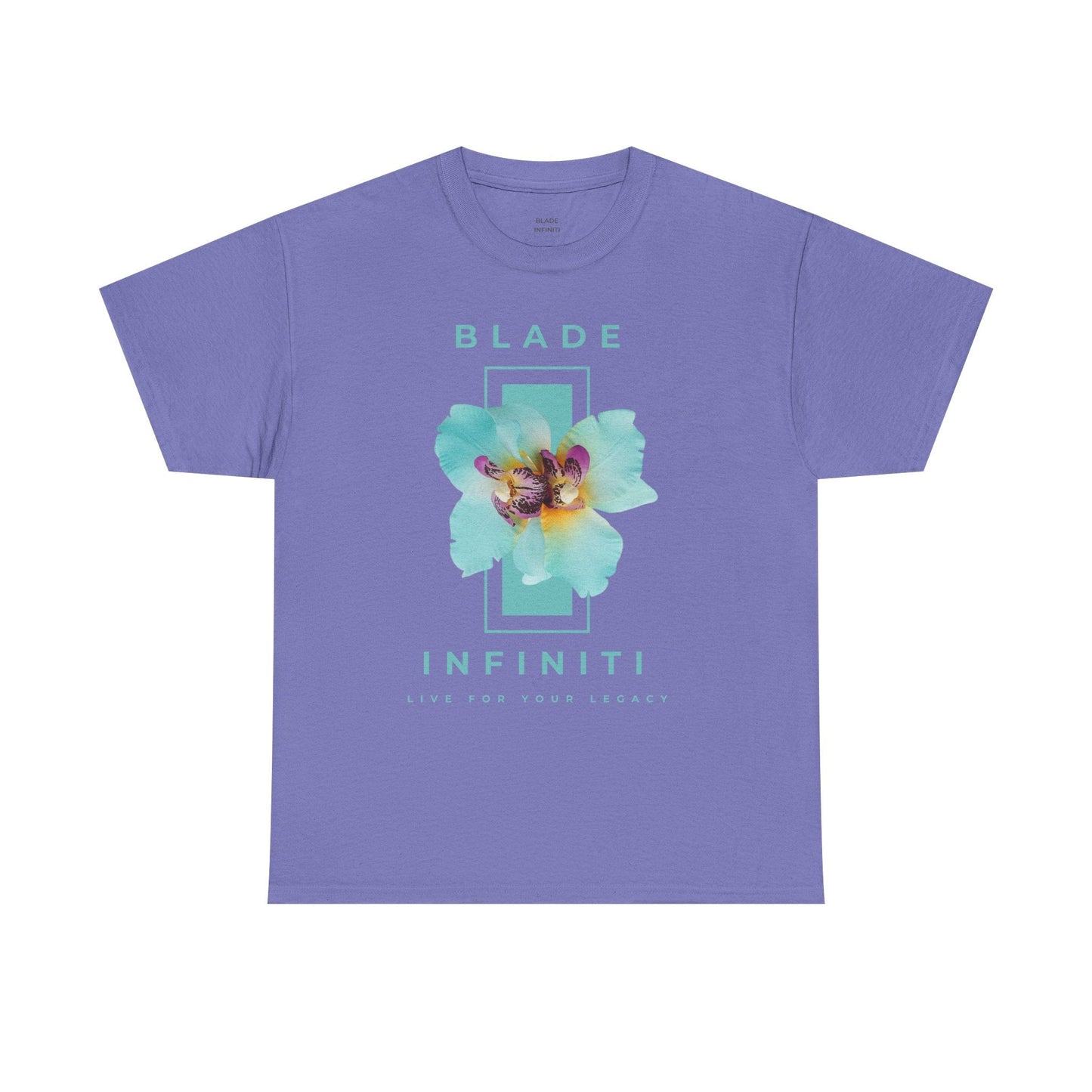 Essence of Infiniti Light Aqua Floral T-Shirt