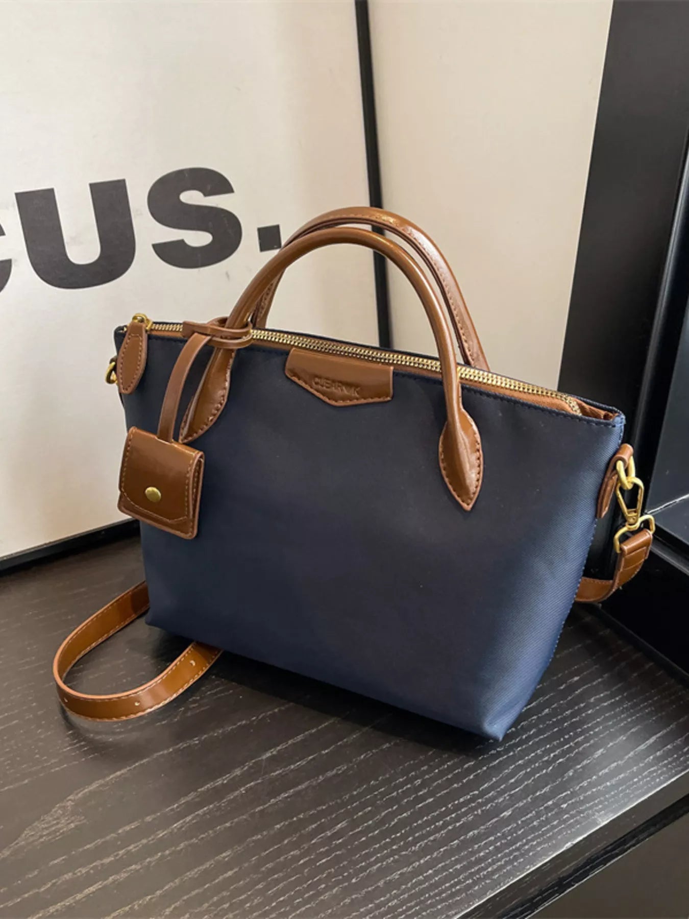 Top Handle Crossbody Bag
