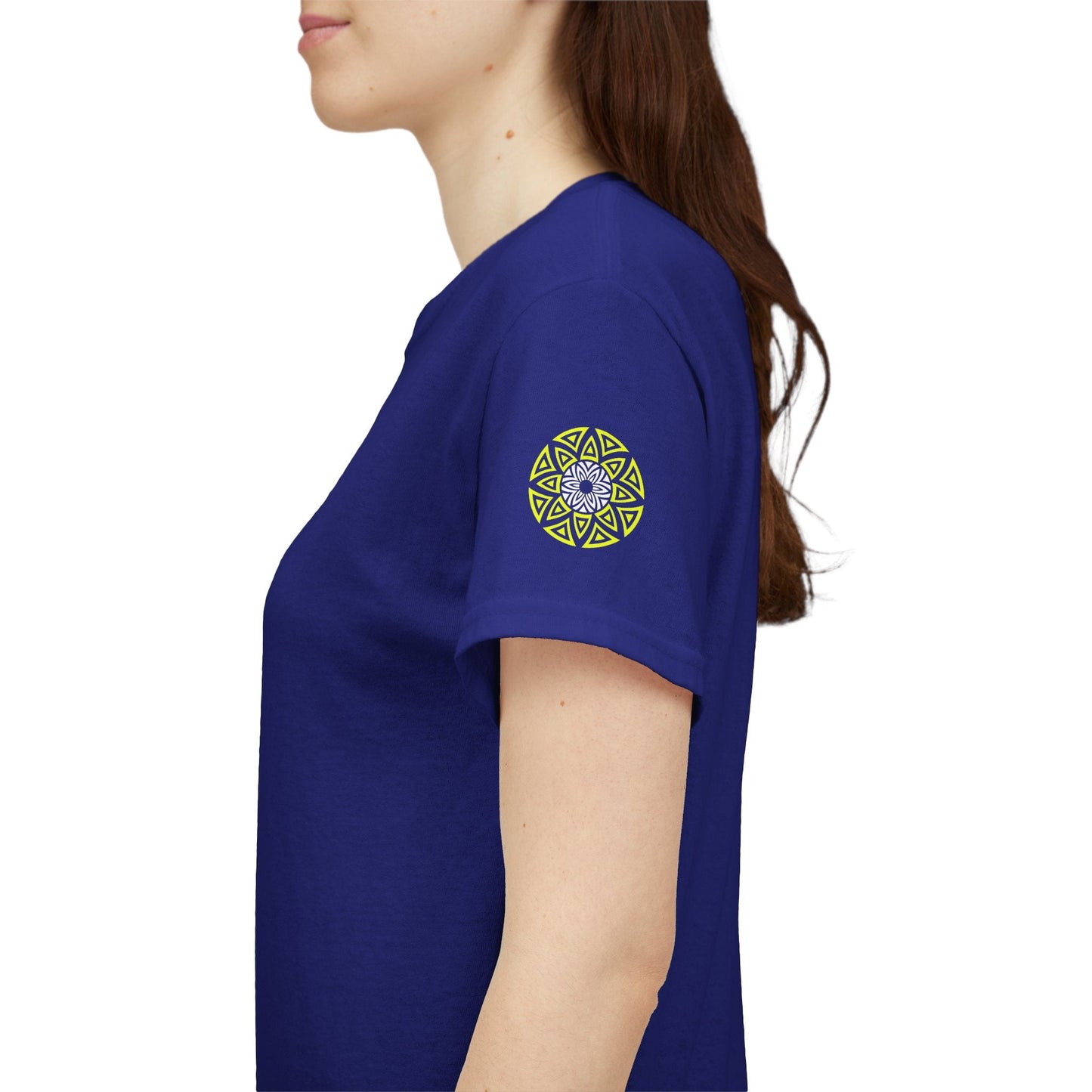 Geometric Odyssey Neon Green TX T-Shirt