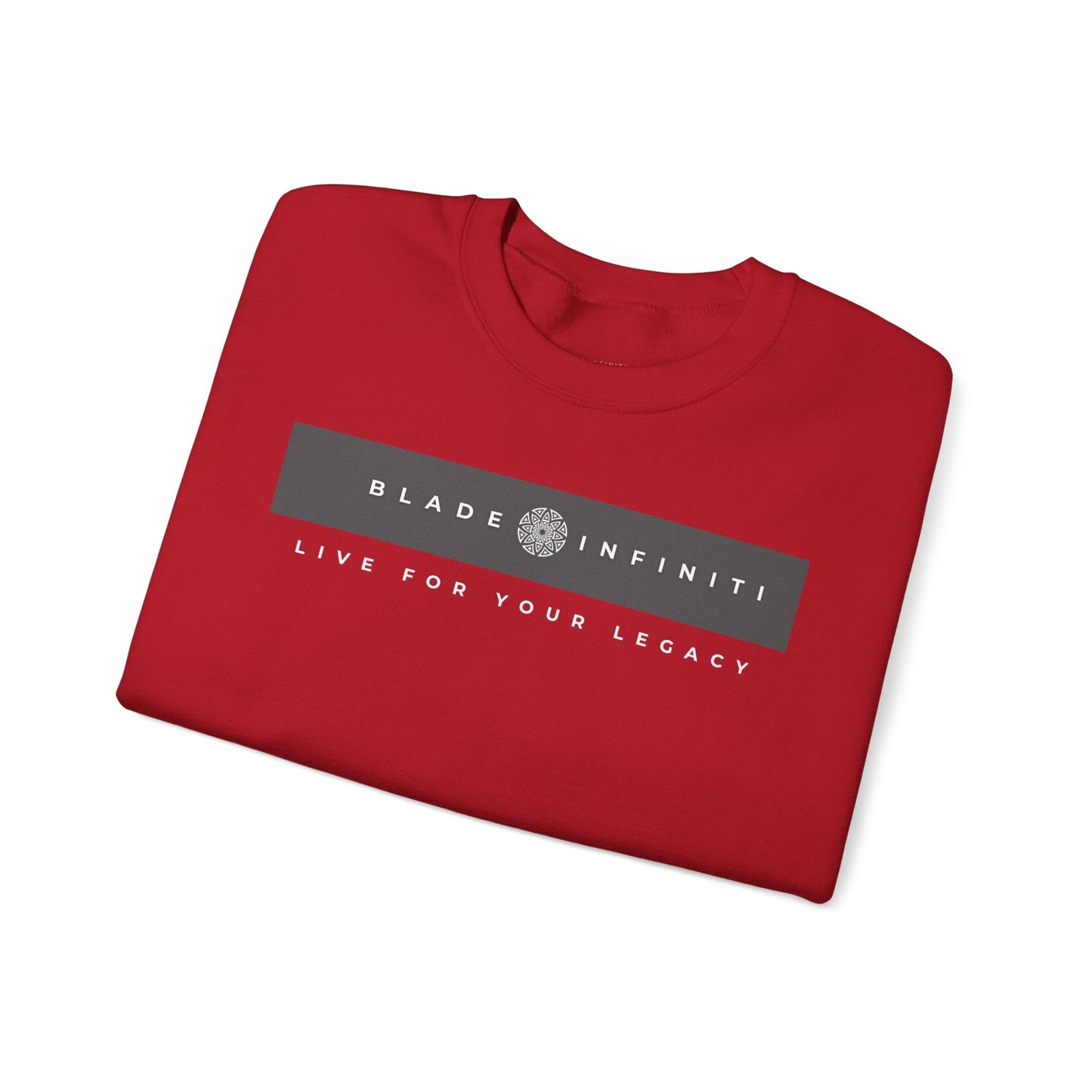 Ethereal Logo V4 Minimalistic Unisex Crewneck Sweater