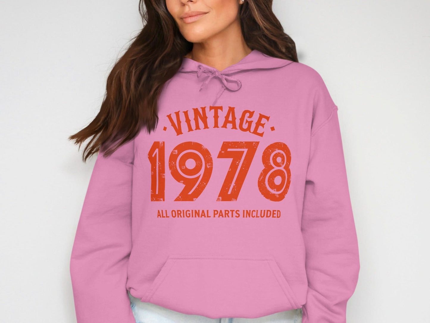 Vintage 1978 All Original Parts Included Design Hoodie