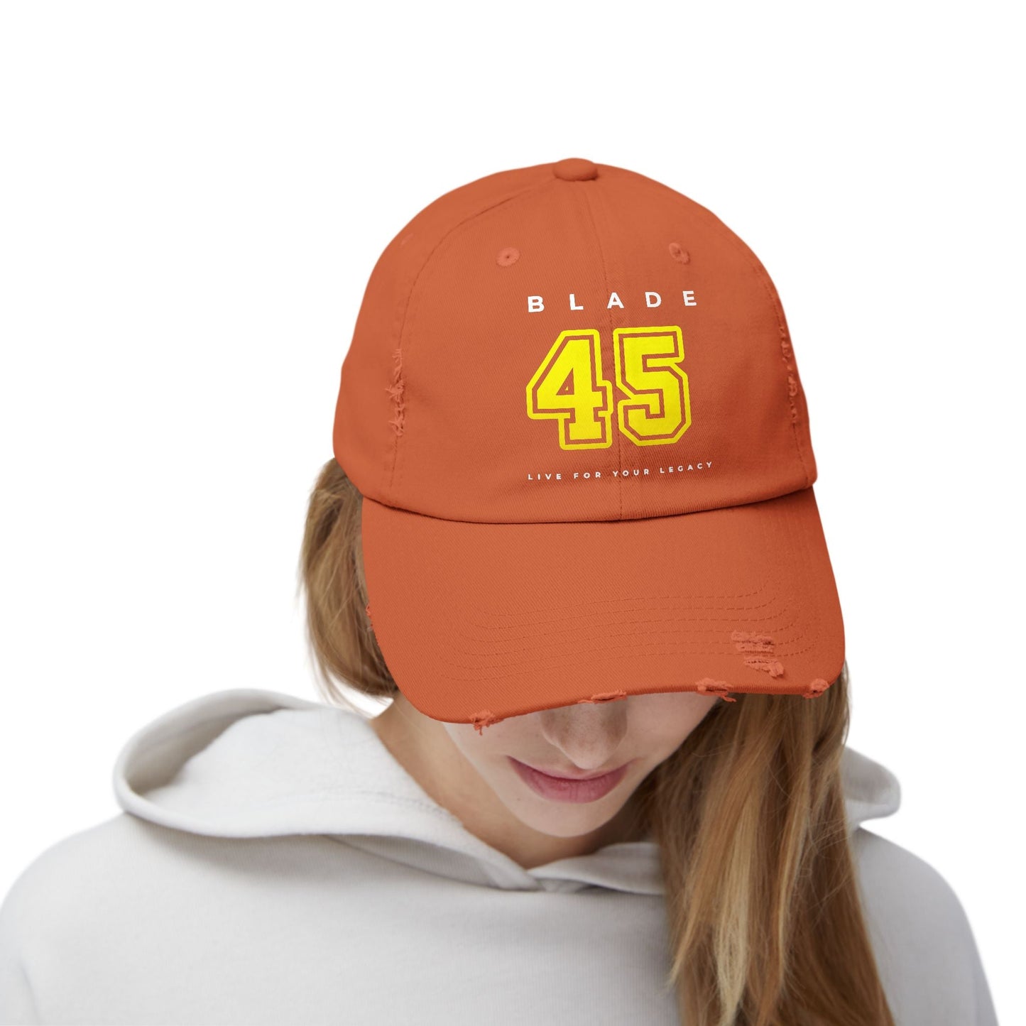 Blade 45 Golden Yellow /White Hat/Cap