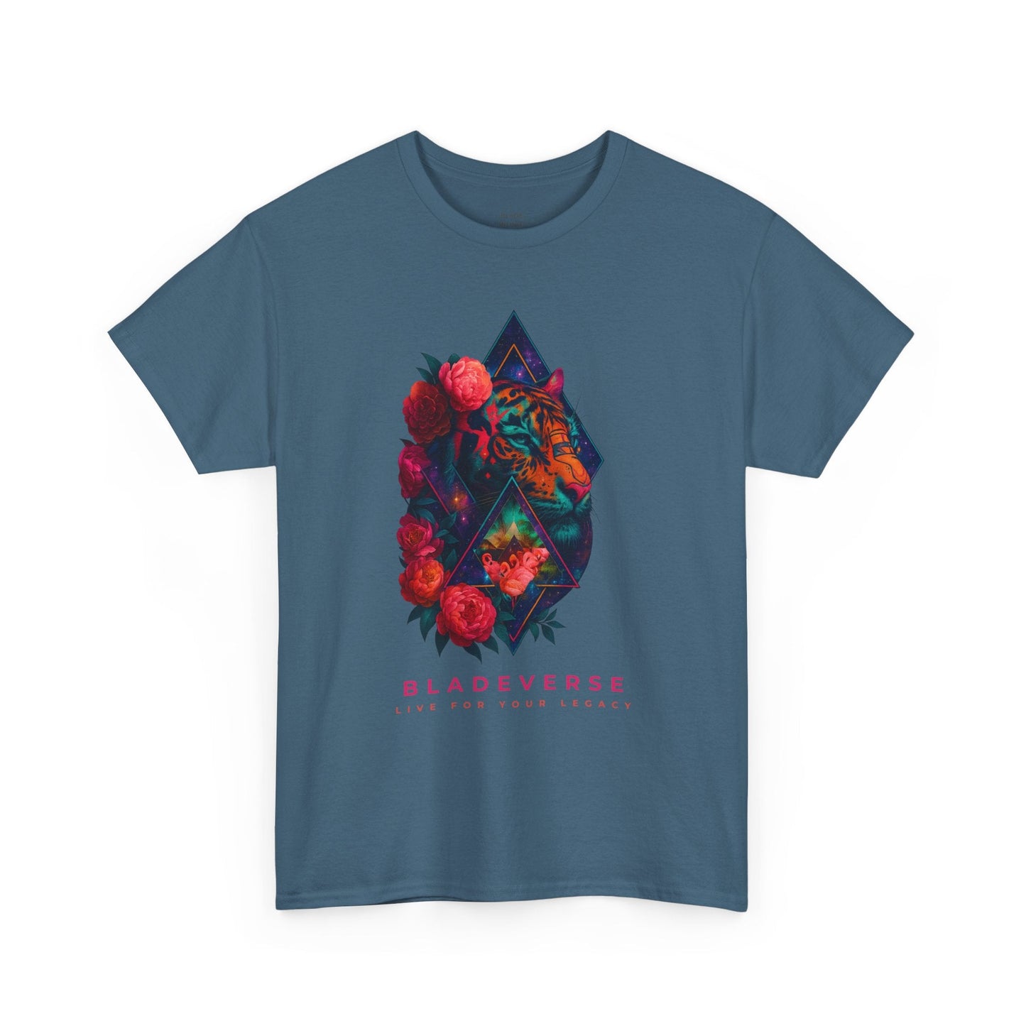 Bladeverse Galactic Floral Tiger T-Shirt