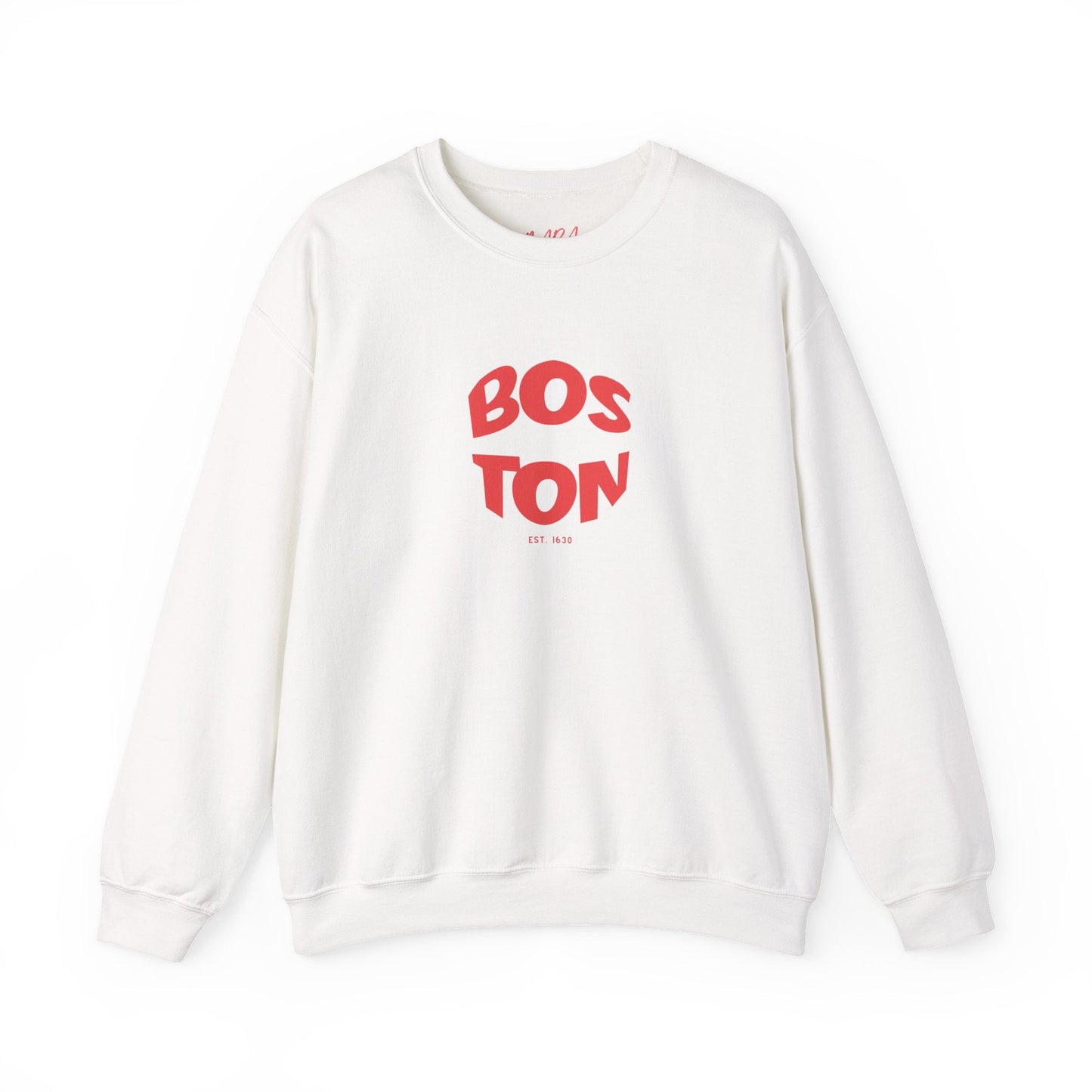 Cool BOSTON Crewneck Sweatshirt