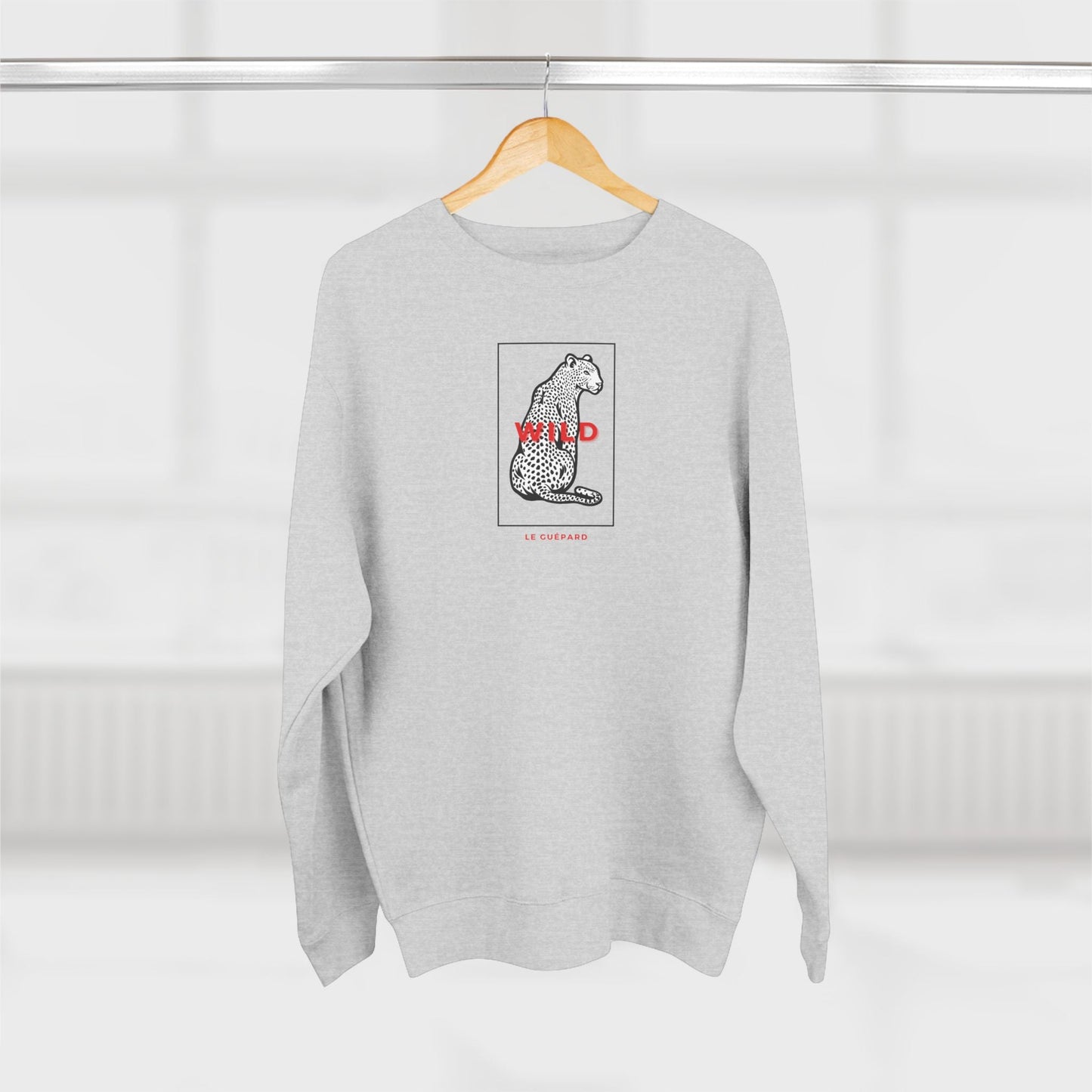 Chic Sweatshirt -  Wild  'le guépard'