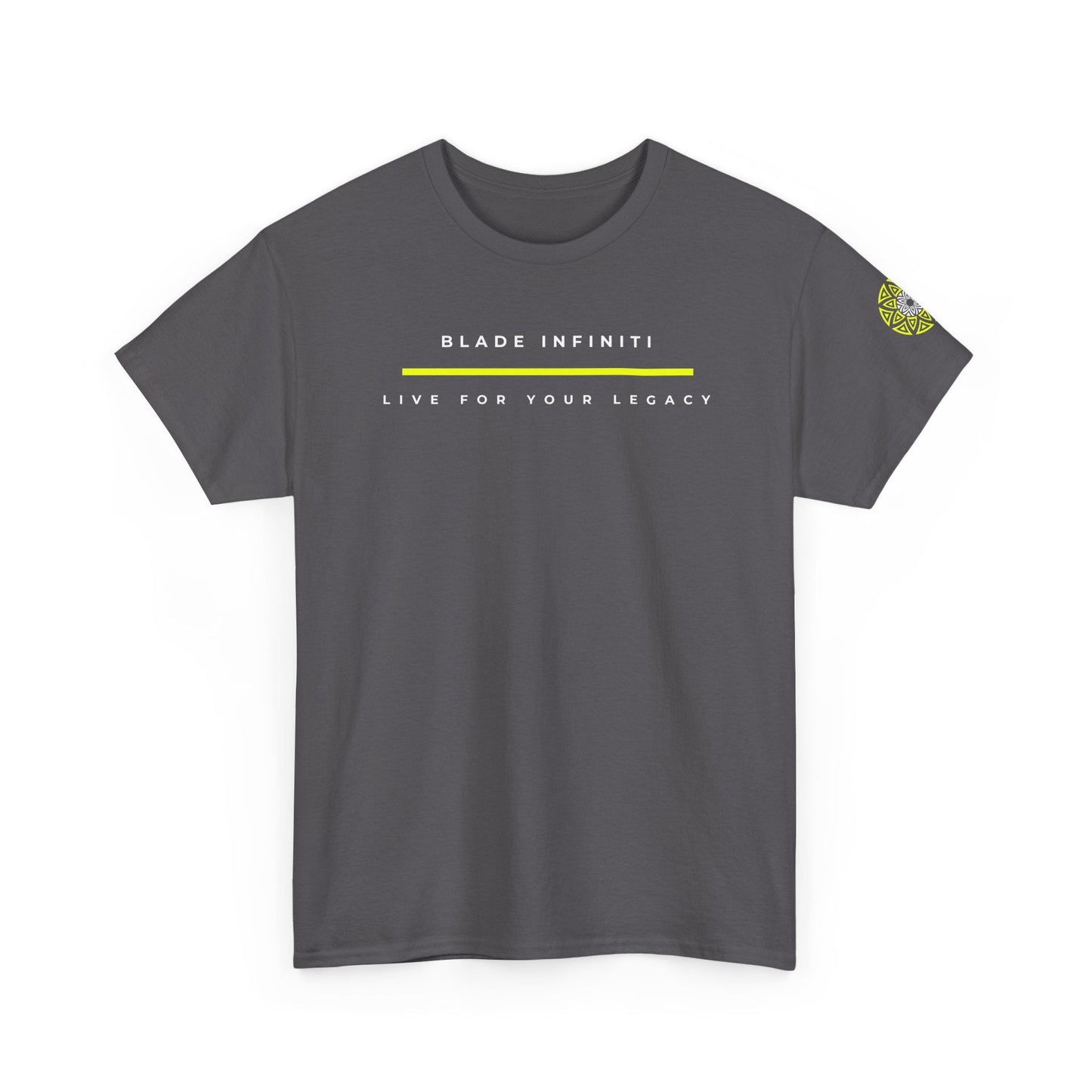 Geometric King Version 2 Neon Green Tiger Back T-Shirt