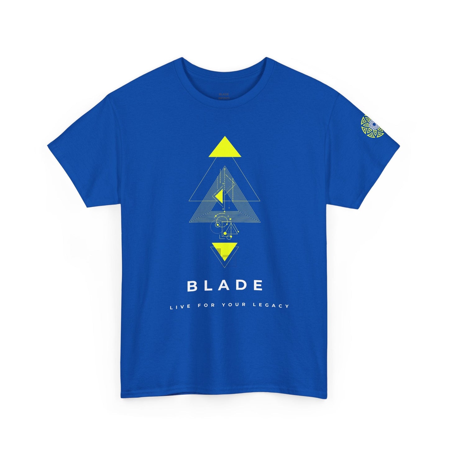Geometric Odyssey Version 3 Neon Green T-Shirt