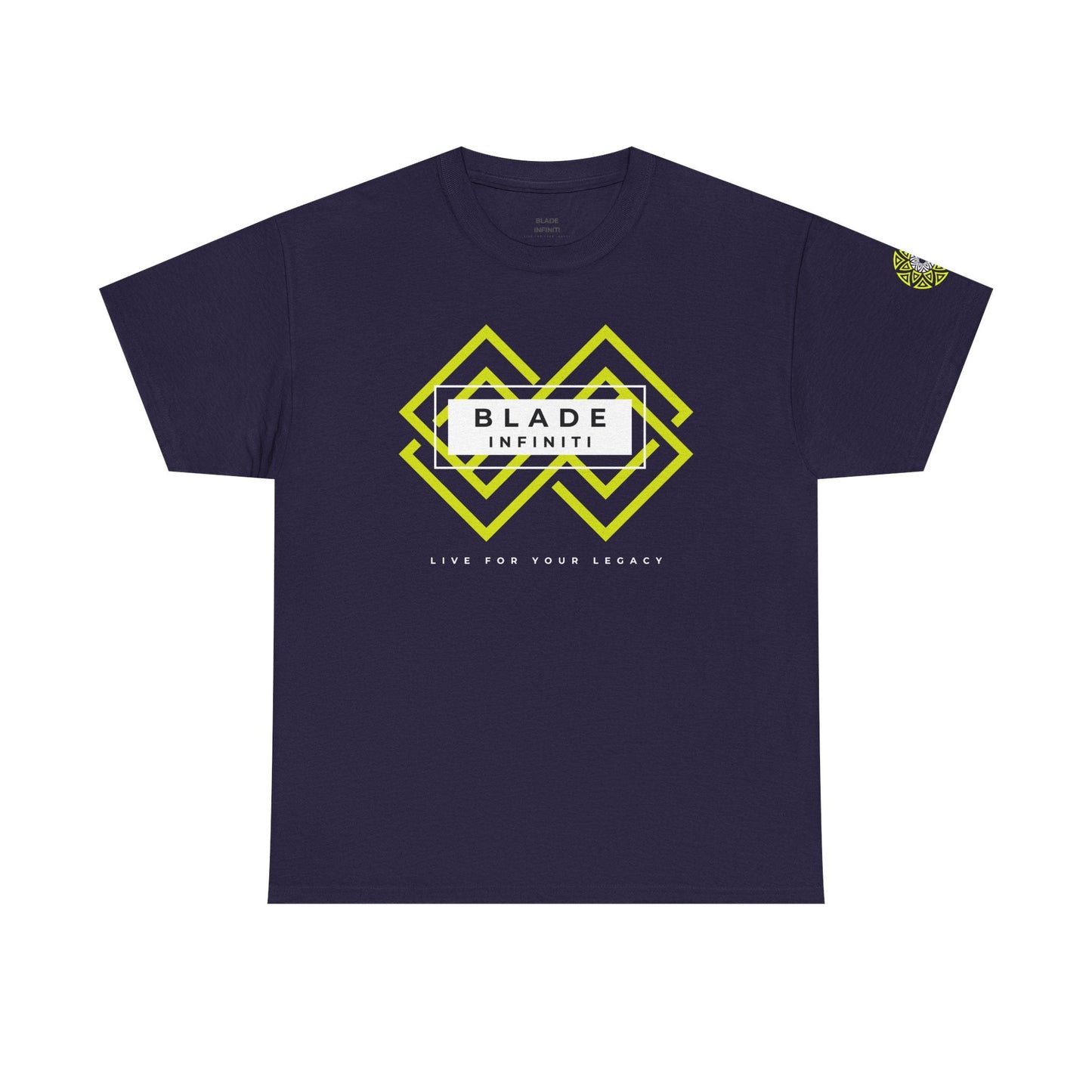 Geometric Odyssey Version 4 Neon Green T-Shirt