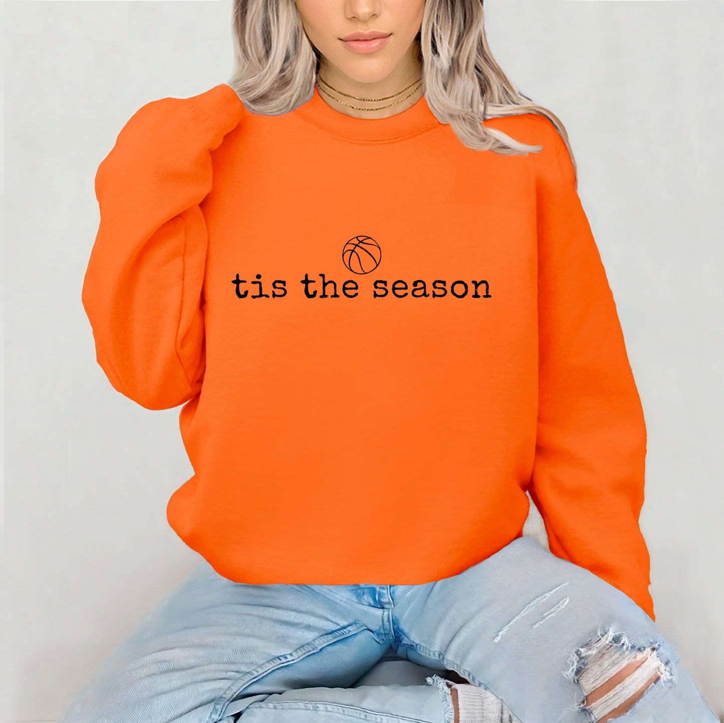 basketball tis the season screen print transfer