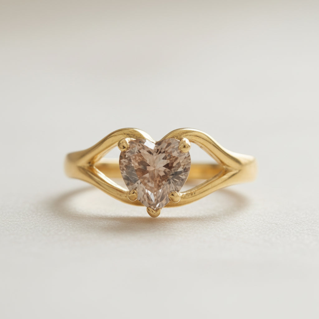 Cherished Memories Ring<br>Heart Cut • Small 6mm