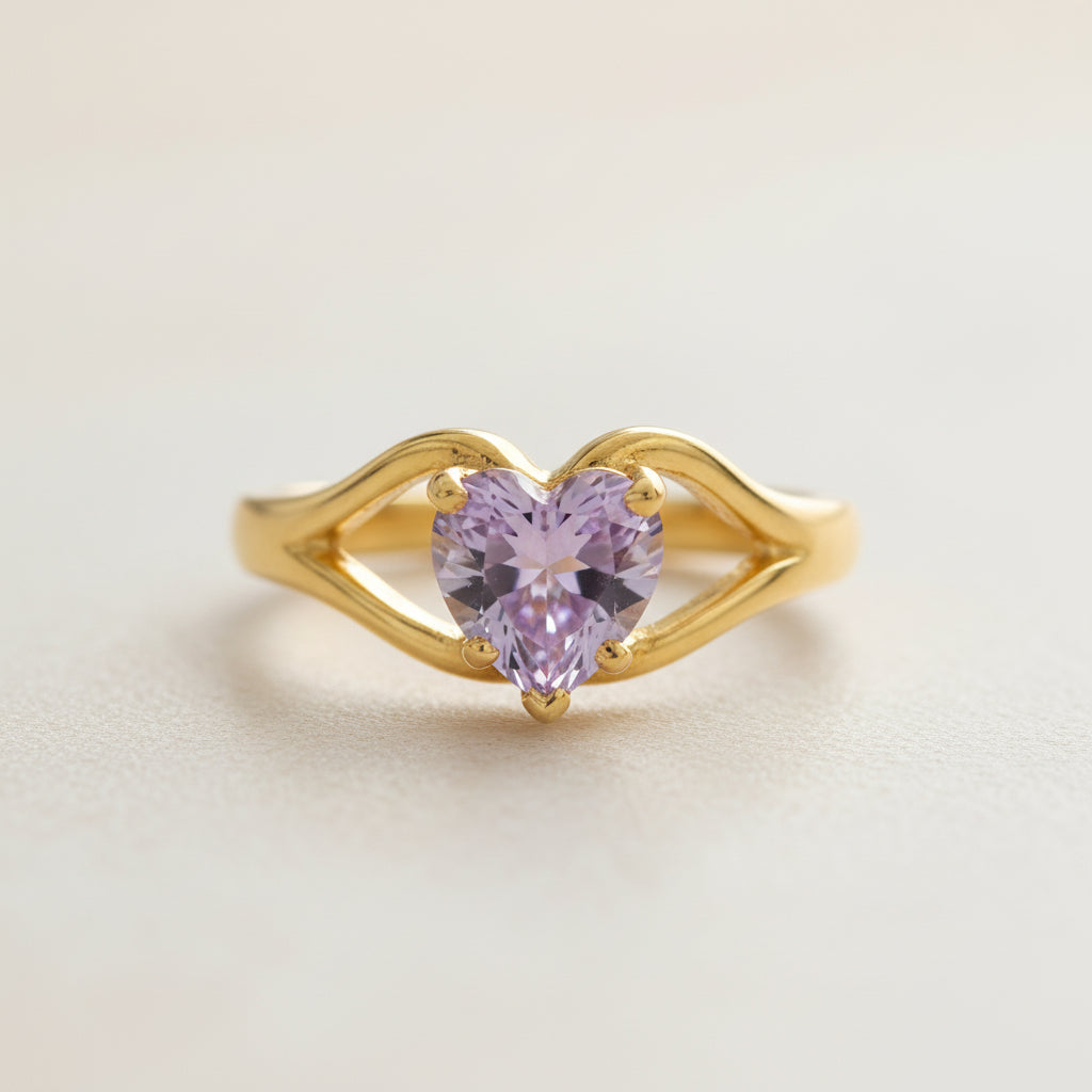 Cherished Memories Ring<br>Heart Cut • Small 6mm