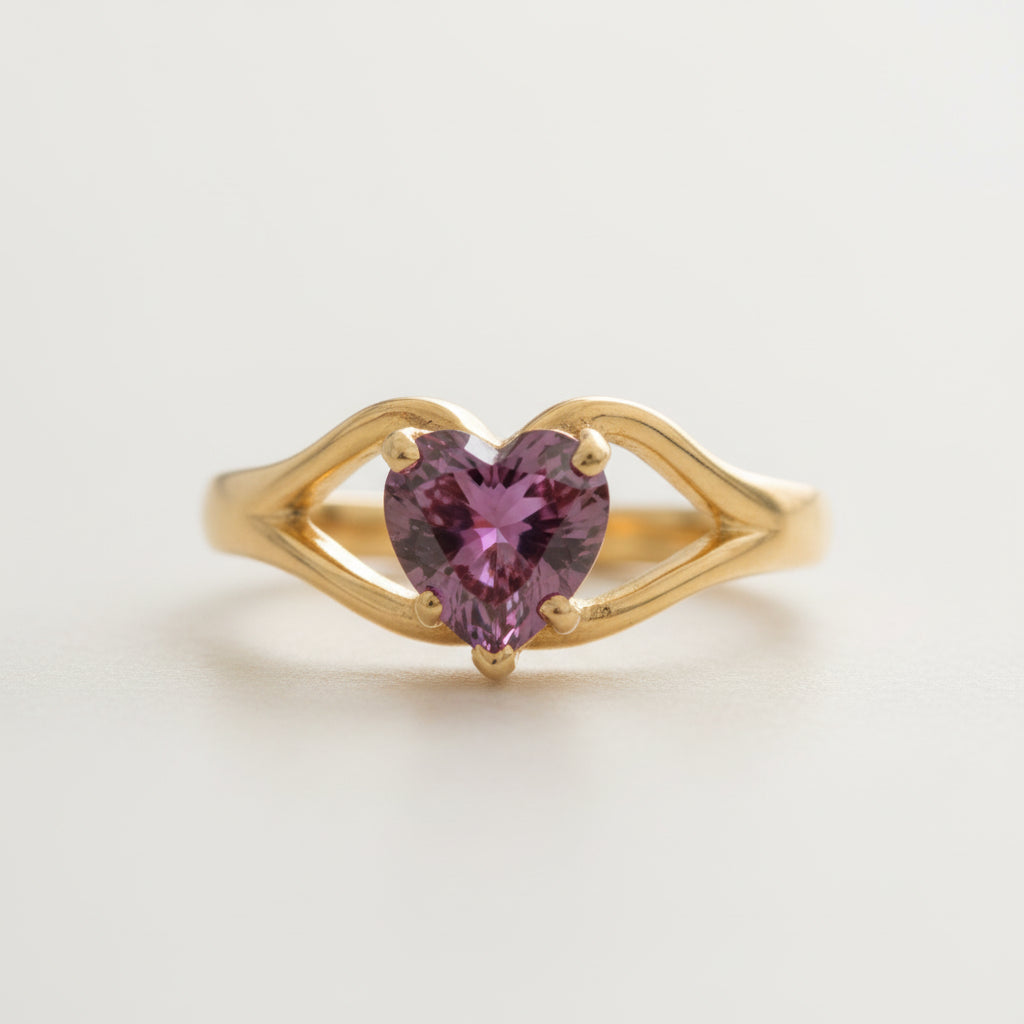 Cherished Memories Ring<br>Heart Cut • Small 6mm