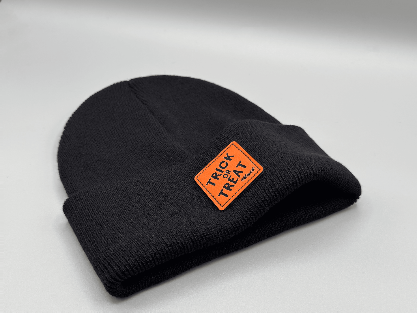 Halloween Beanie, Trick or Treat, Traditional Beanie