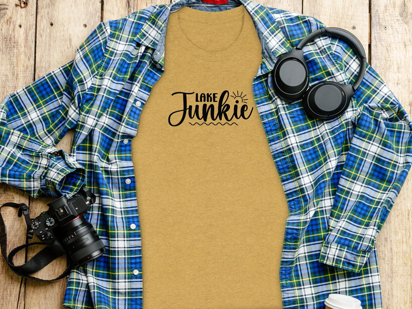 Lake Junkie Graphic for Lovers of Water Activities T-Shirt