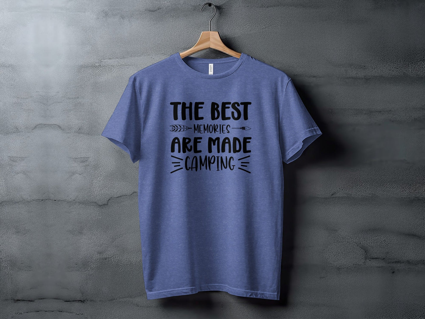 The Best Memories Are Made Camping Graphic T-Shirt