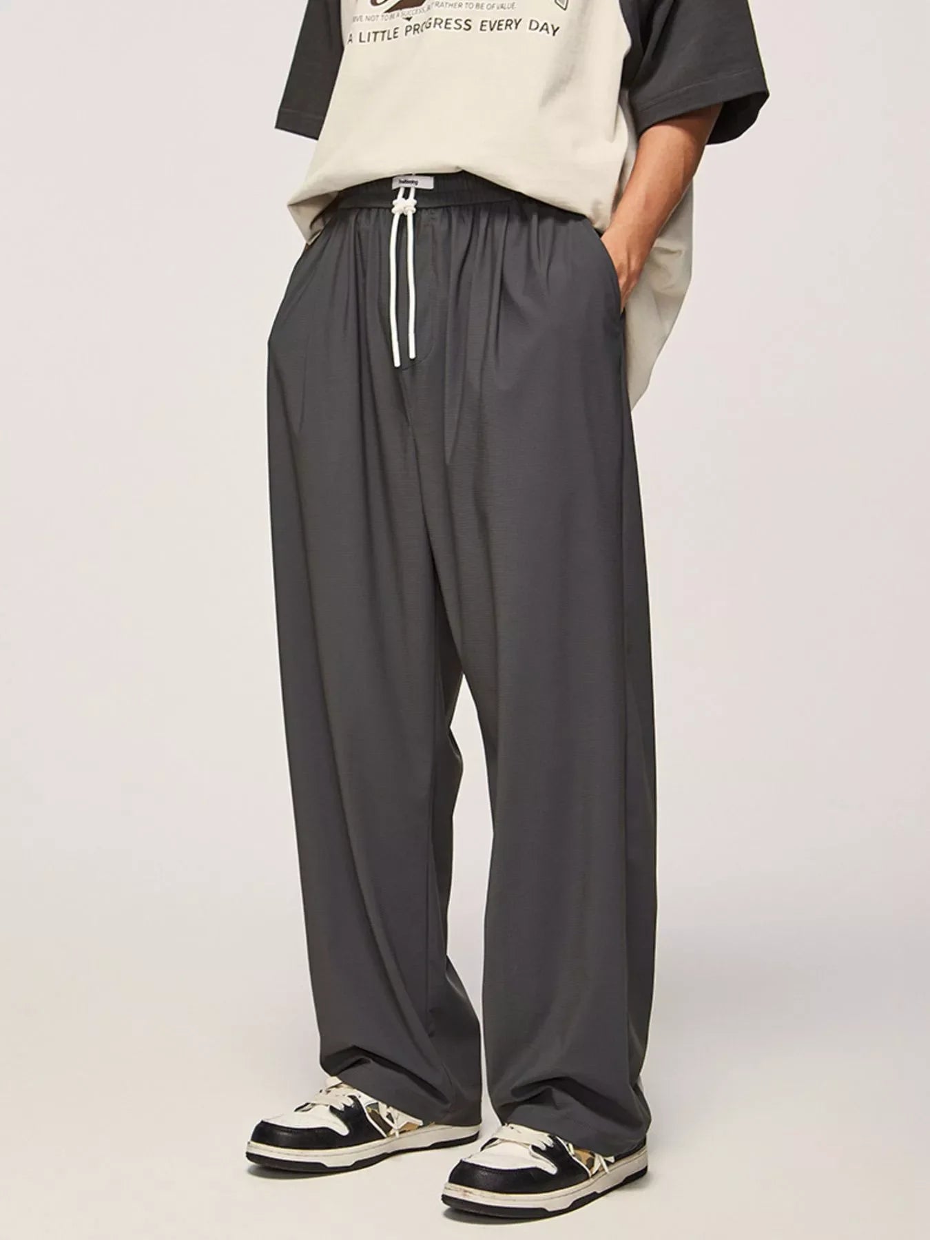 Men's Loose Fit Casual Drawstring Pants