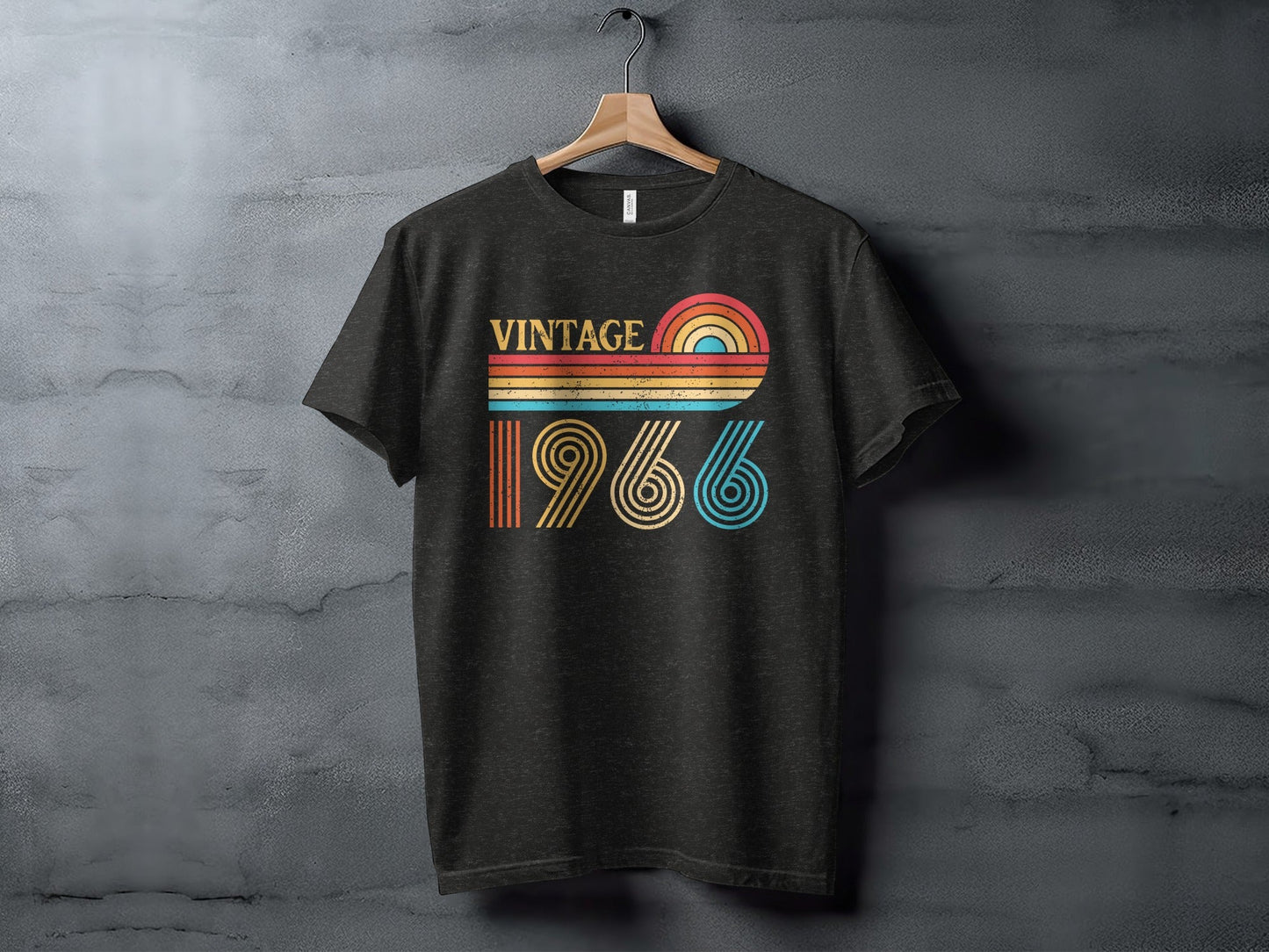 Retro Vintage 1966 Birthday Celebration Gift Idea T-Shirt