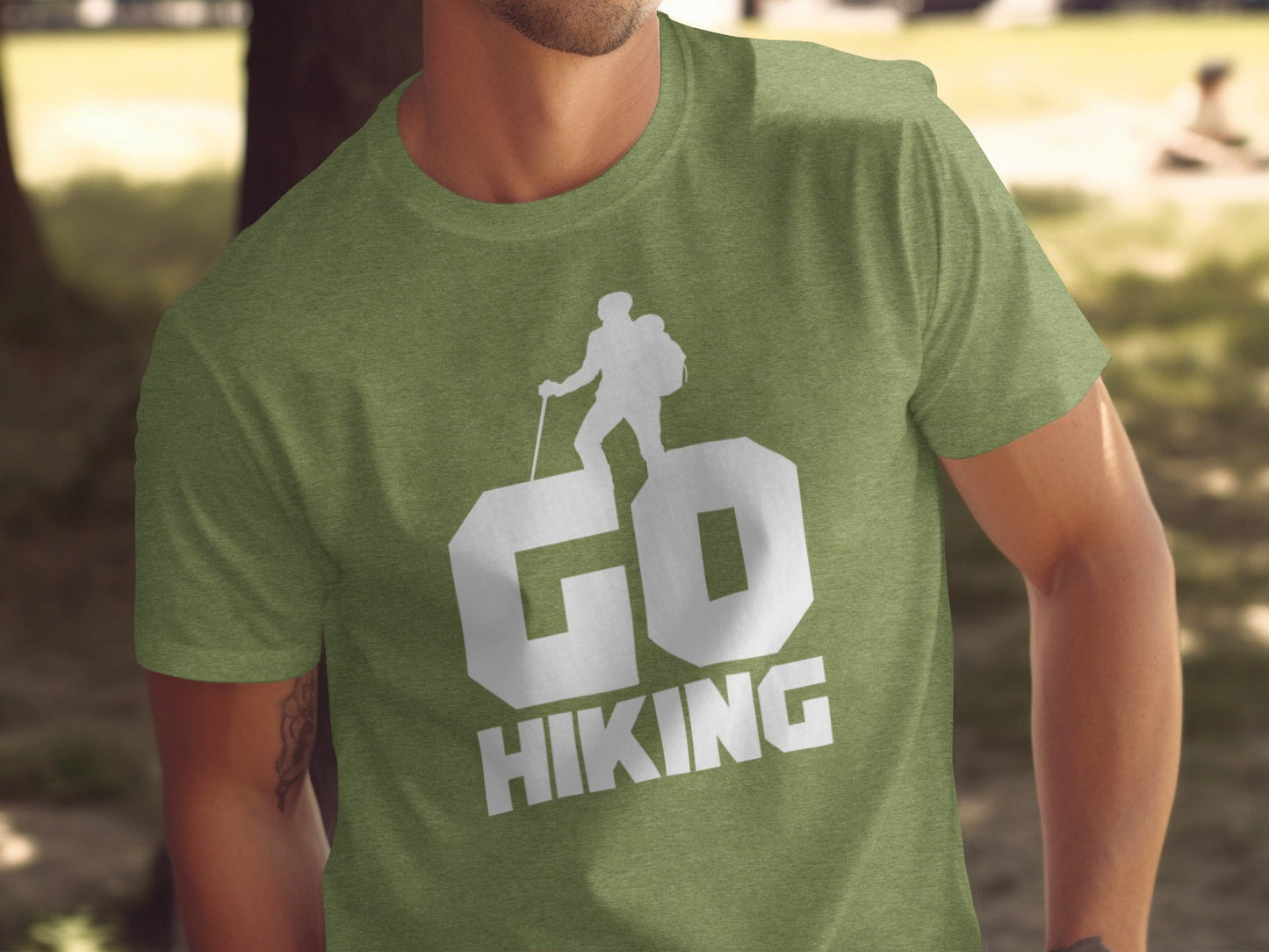 Go Hiking Motivation For Adventurous Hikers T-Shirt