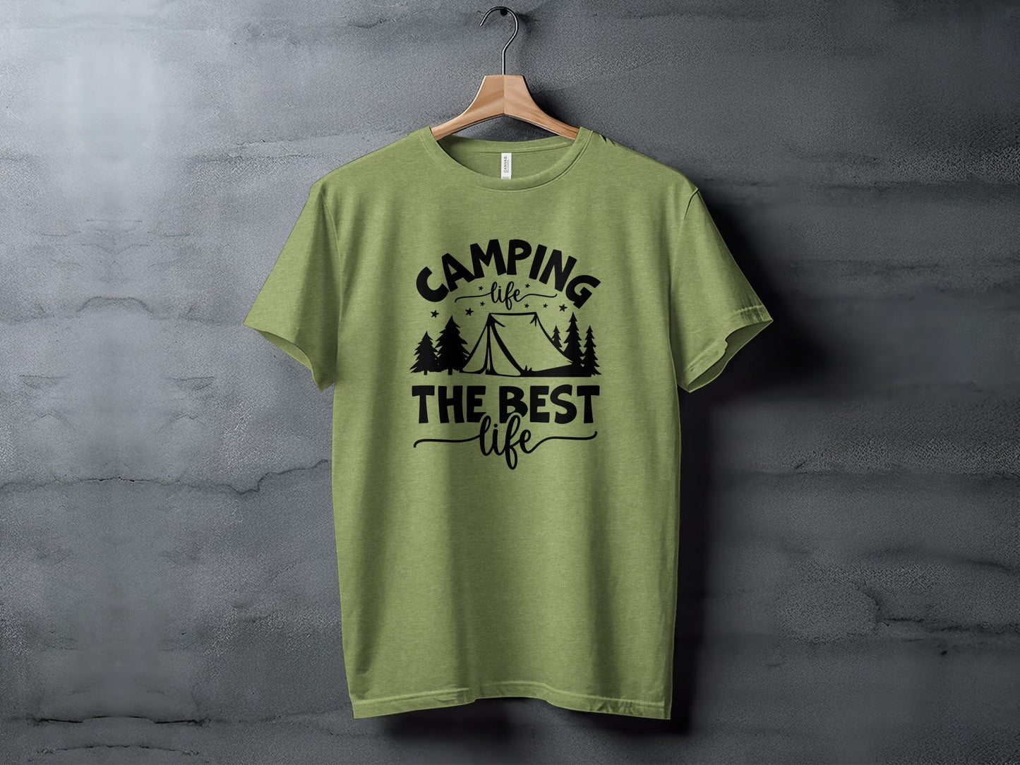Camping Life The Best Life Outdoor Adventure T-Shirt