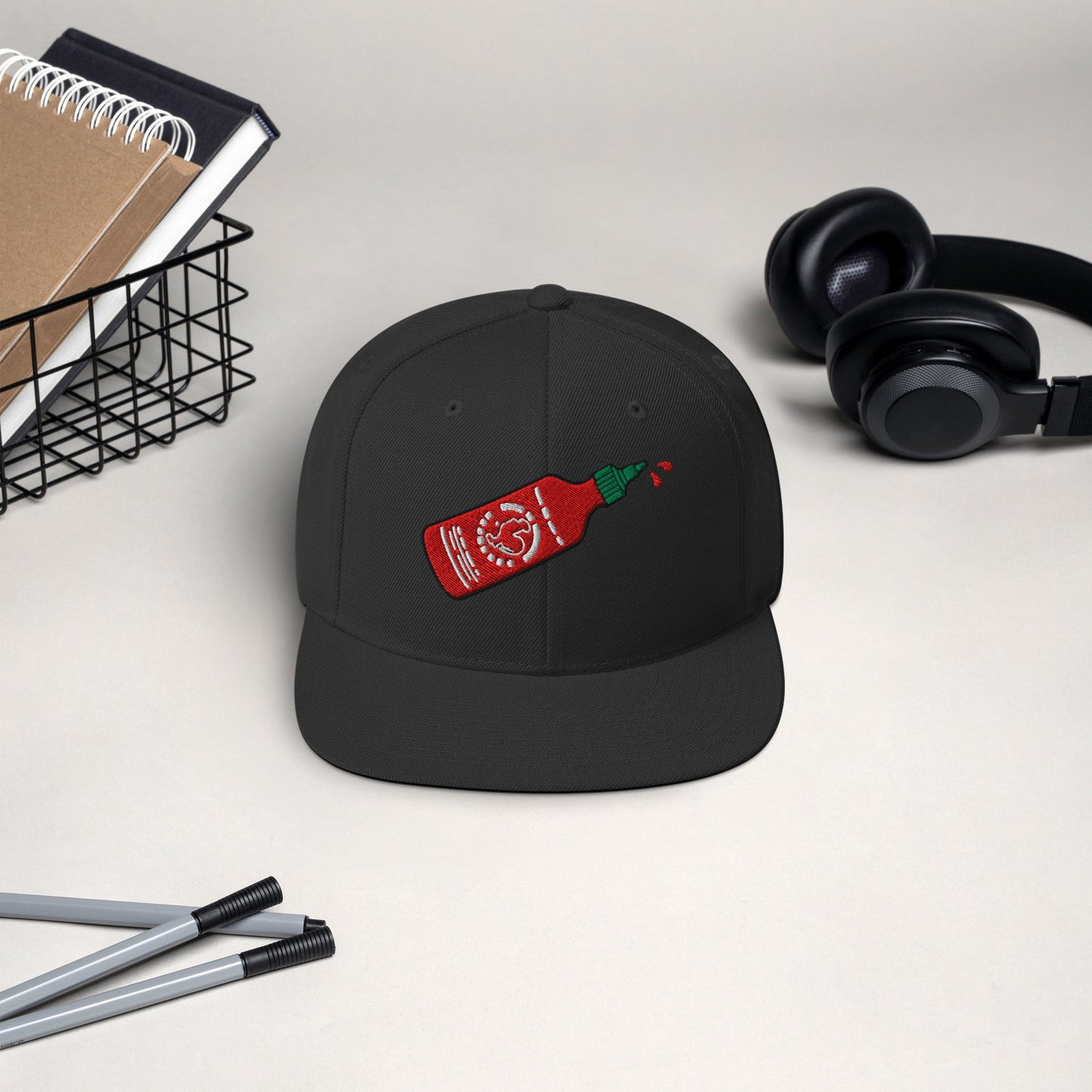 Red Hot Sauce Snapback Hat