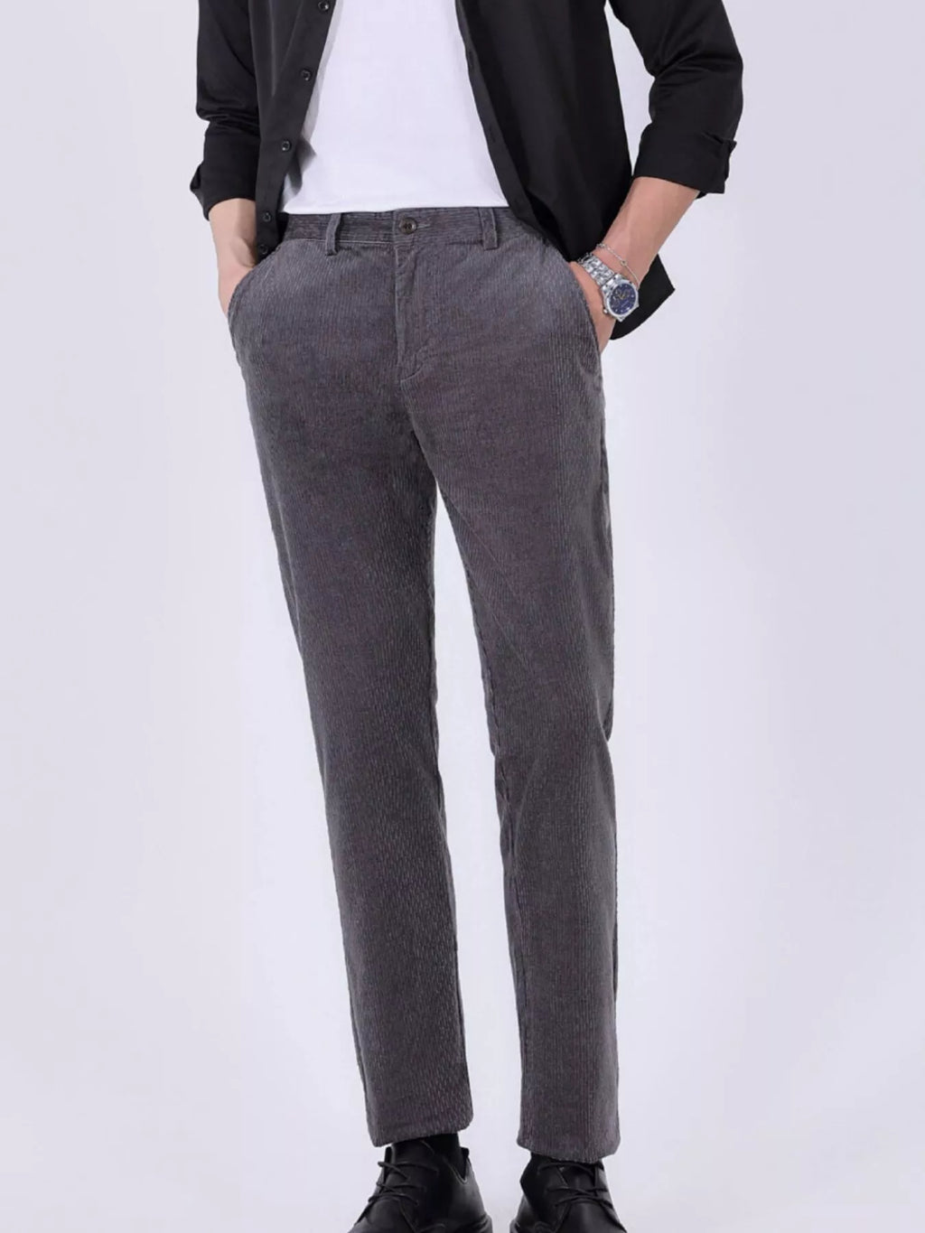 Men's Casual Straight-Leg Pants