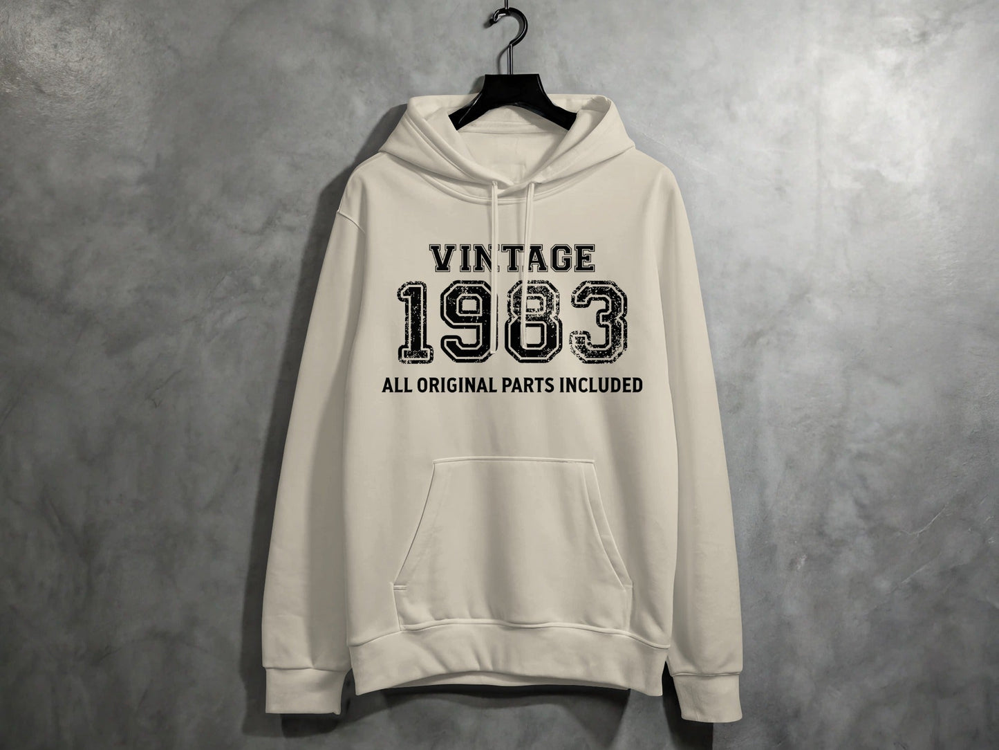 Vintage 1983 All Original Parts Included Birthday Gift Hoodie