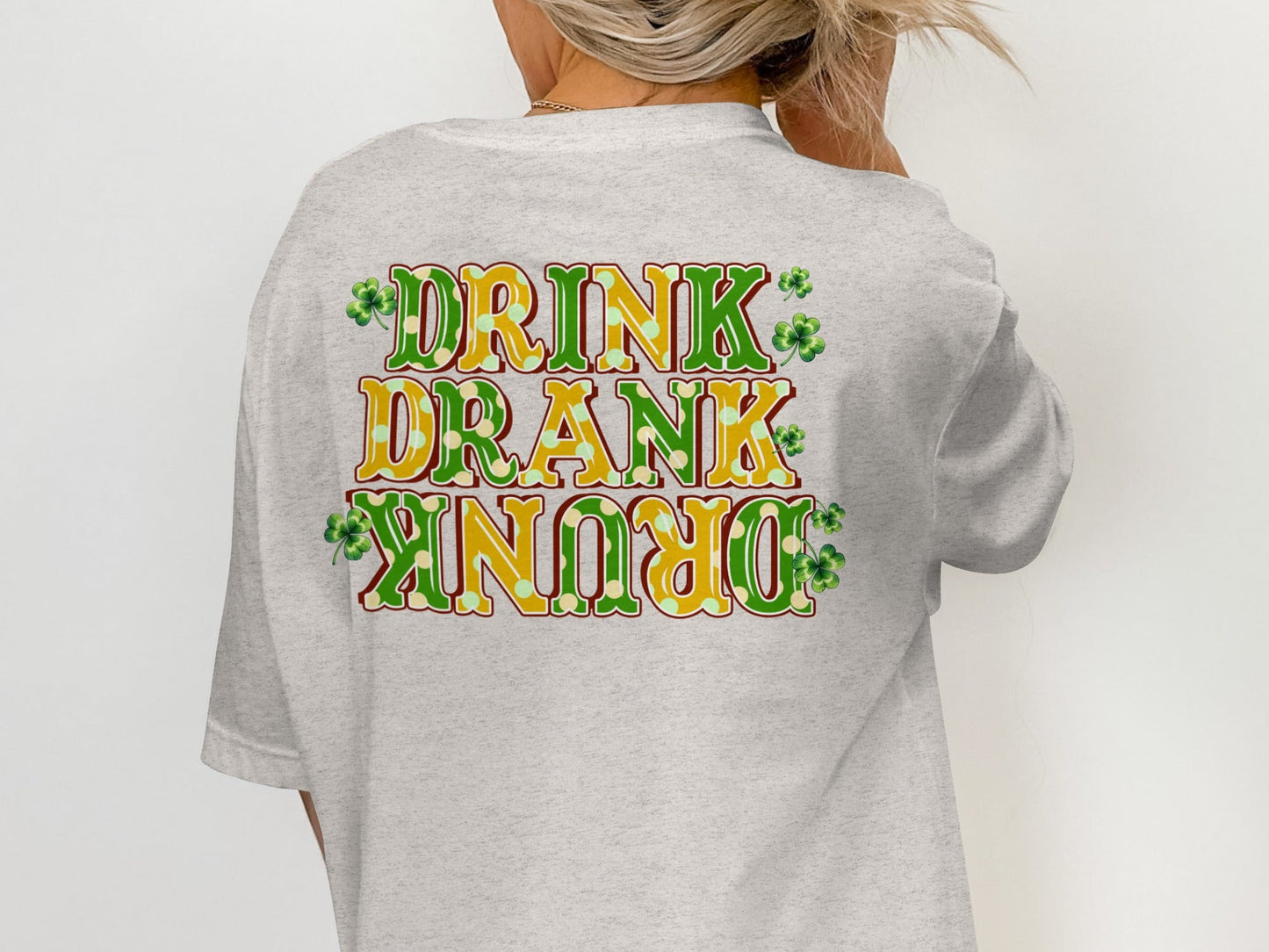 Scrappy Malone's Bar, Irish Pub Design, Shamrock Clover Green Bar Logo, Personalized Bar Sign, St Patricks Day Theme