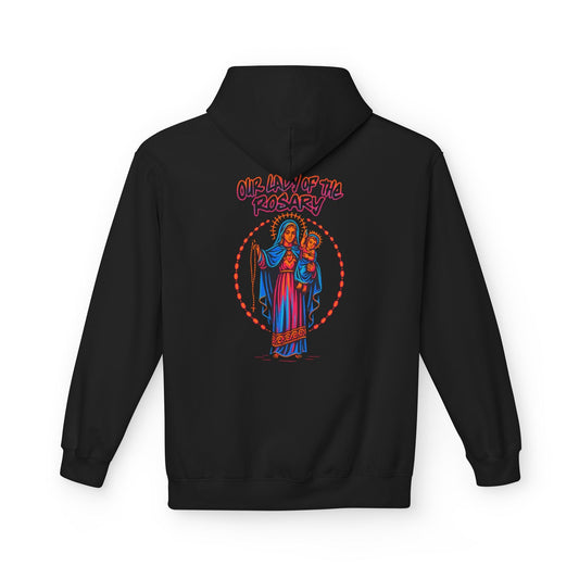 Our Lady of the Rosary | Catholic Hoodie | Marian Faith