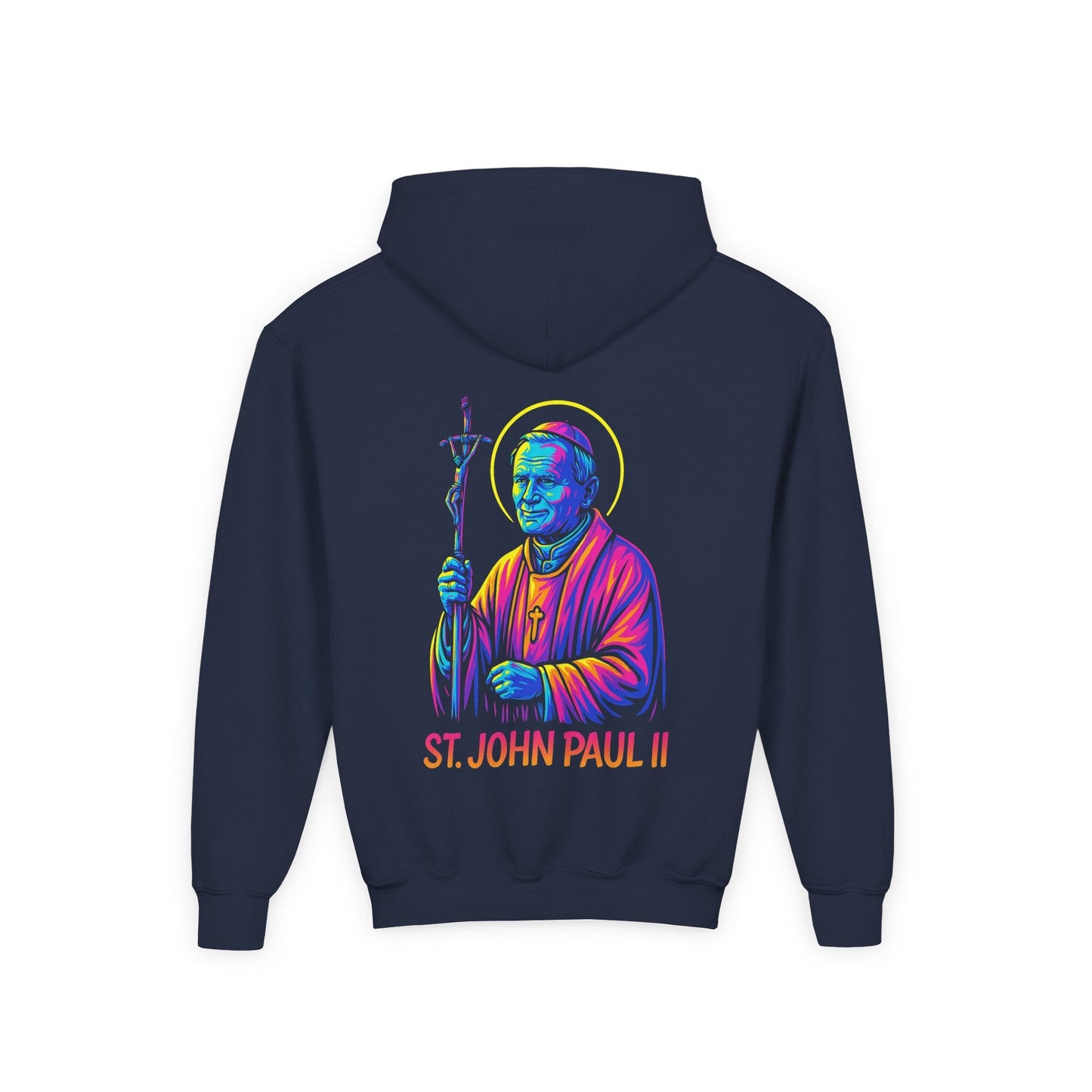 St. John Paul II | Kids Catholic Hoodie | Be Not Afraid