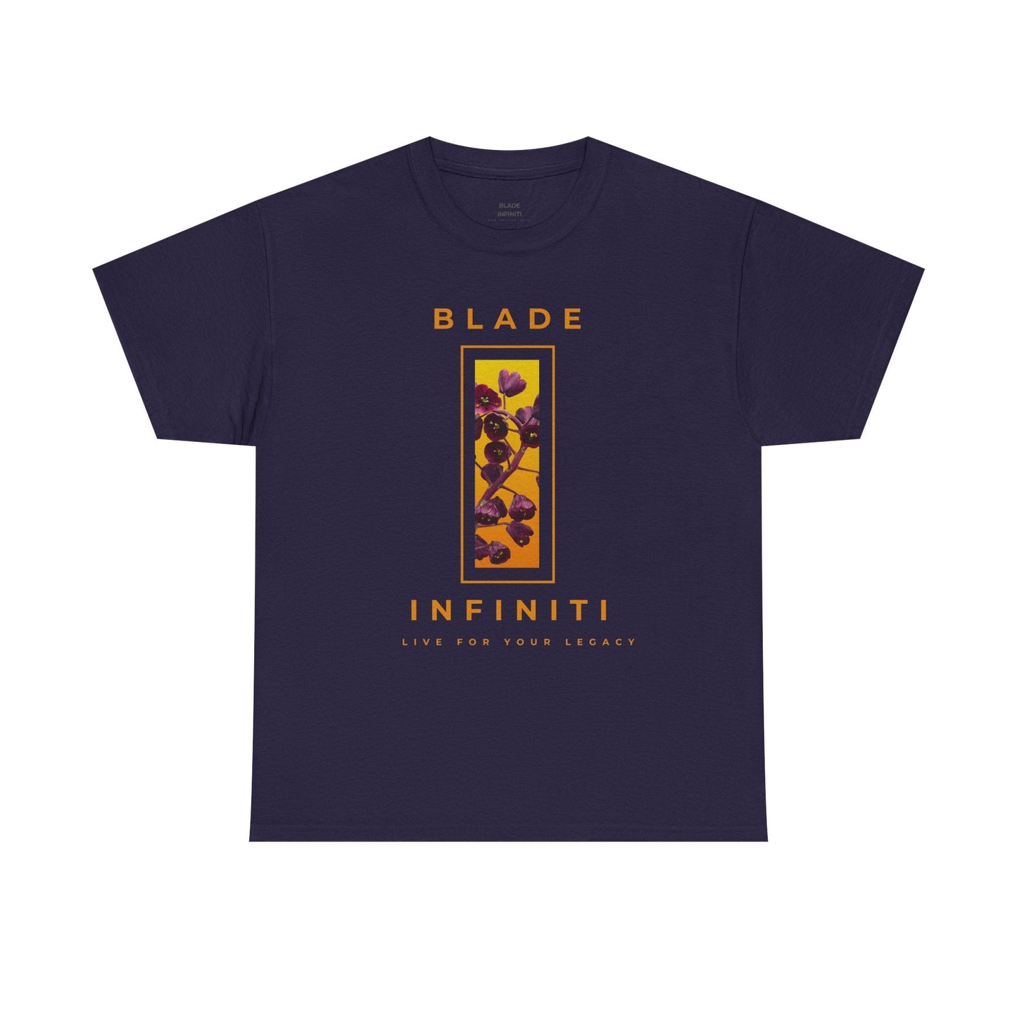 Essence of Infiniti Orange/Purple/Floral T-Shirt