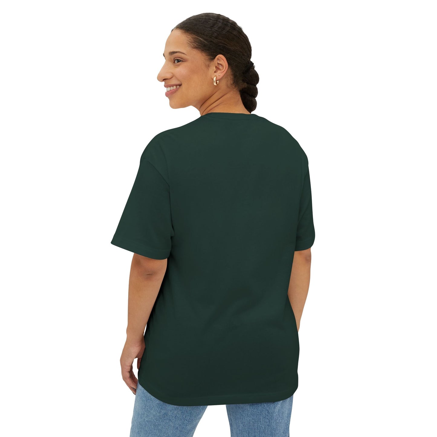 Boxy Oversized Ethereal Azteca Logo T-Shirt