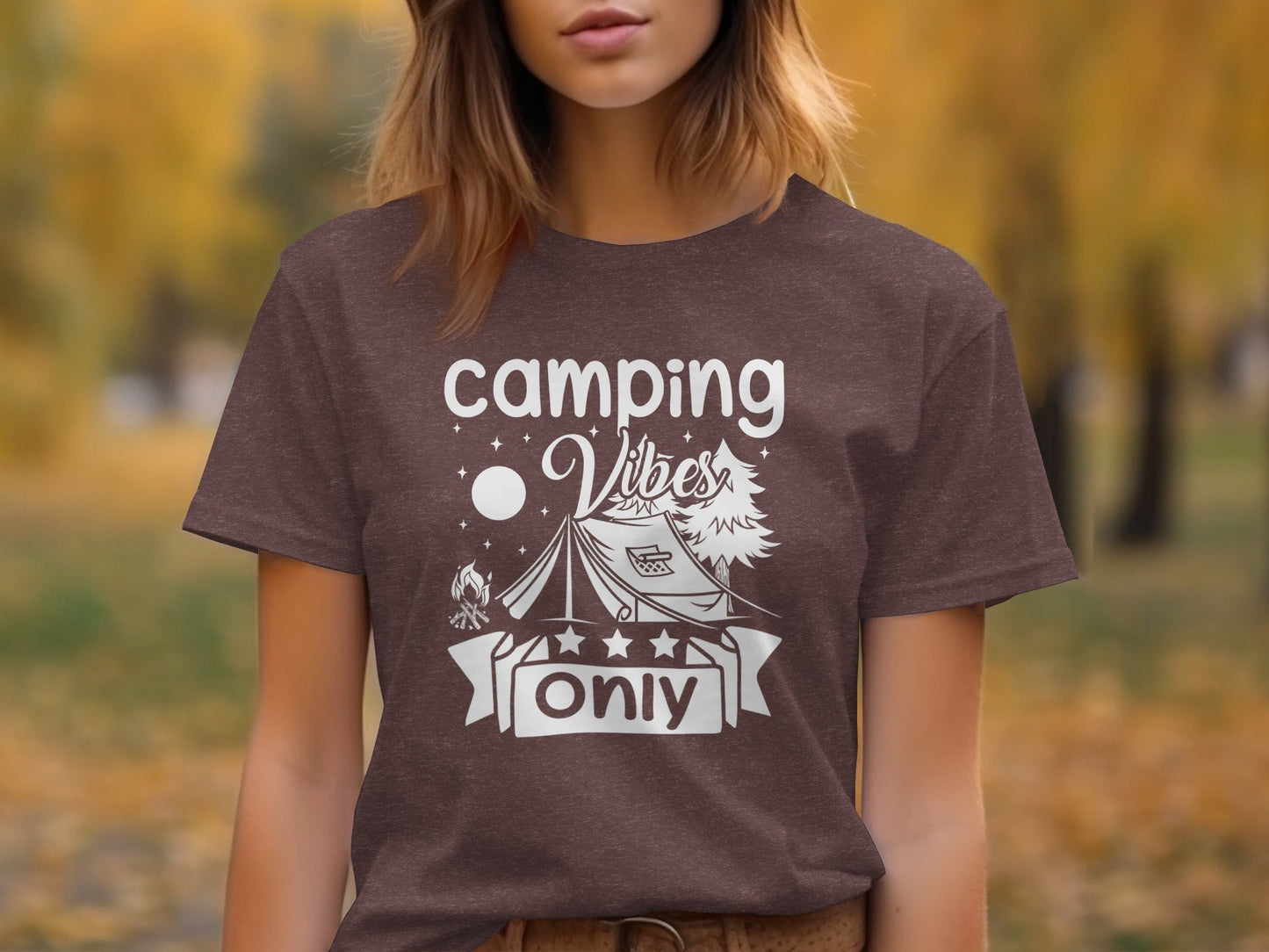 Camping Vibes Only Night Under the Stars T-Shirt