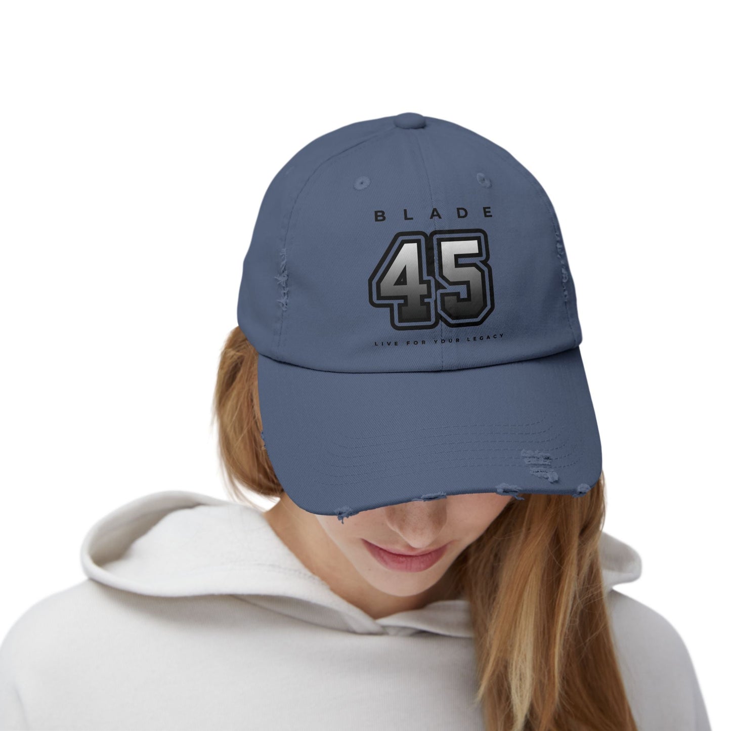 Blade 45 Trendy Unisex Distressed Hat/Cap