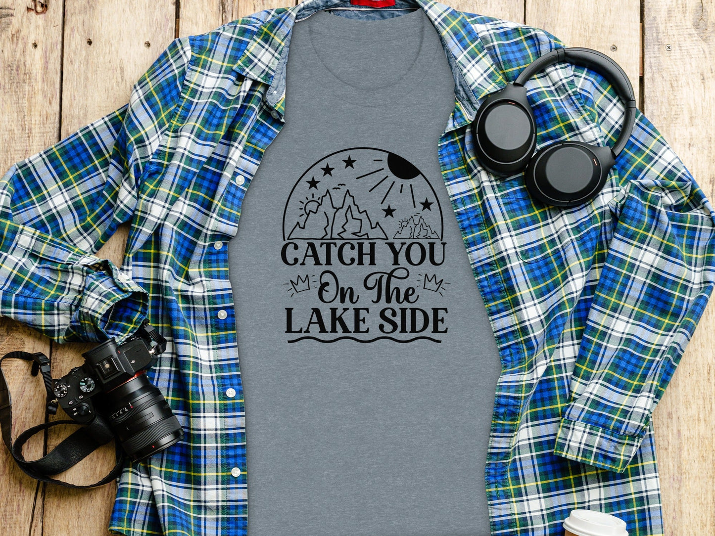 Catch You On The Lake Side Graphic Design Unisex T-Shirt