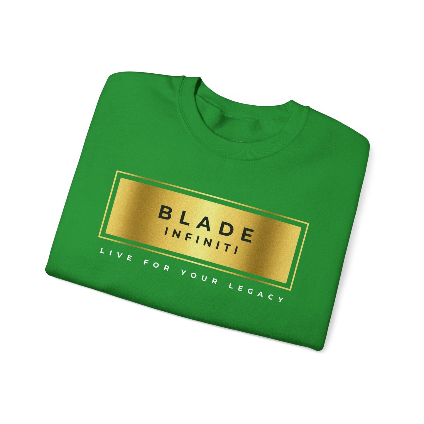 Legacy Essential Gold Unisex Crewneck Sweater