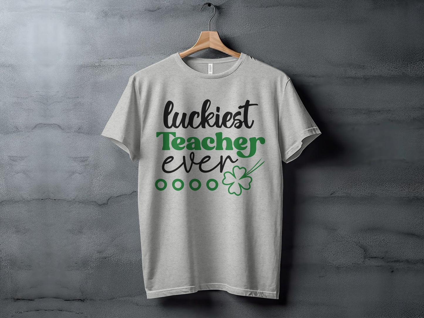 Luckiest Teacher Ever St Patricks Day Teacher T-Shirt