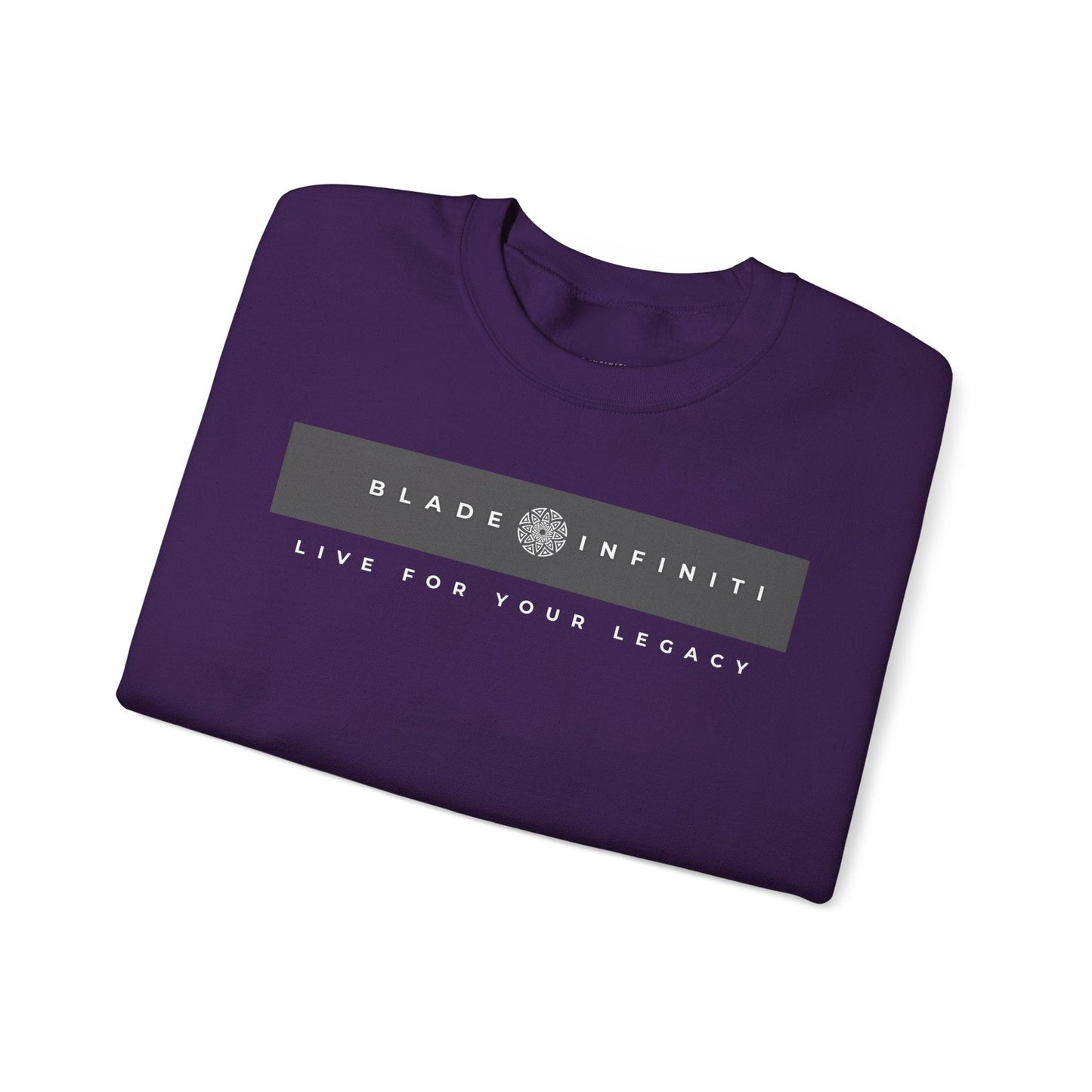 Ethereal Logo V4 Minimalistic Unisex Crewneck Sweater