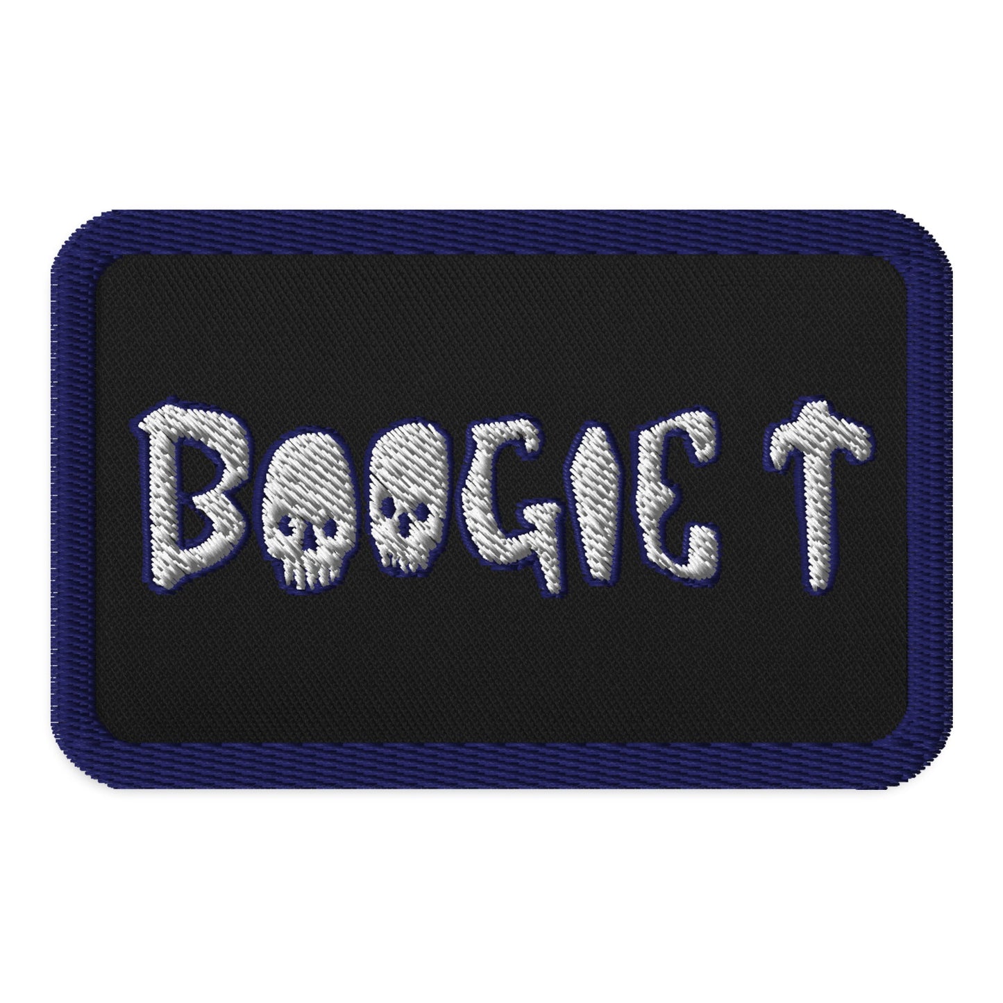 Boogie T Iron-on Embroidered EDM Raver Patches
