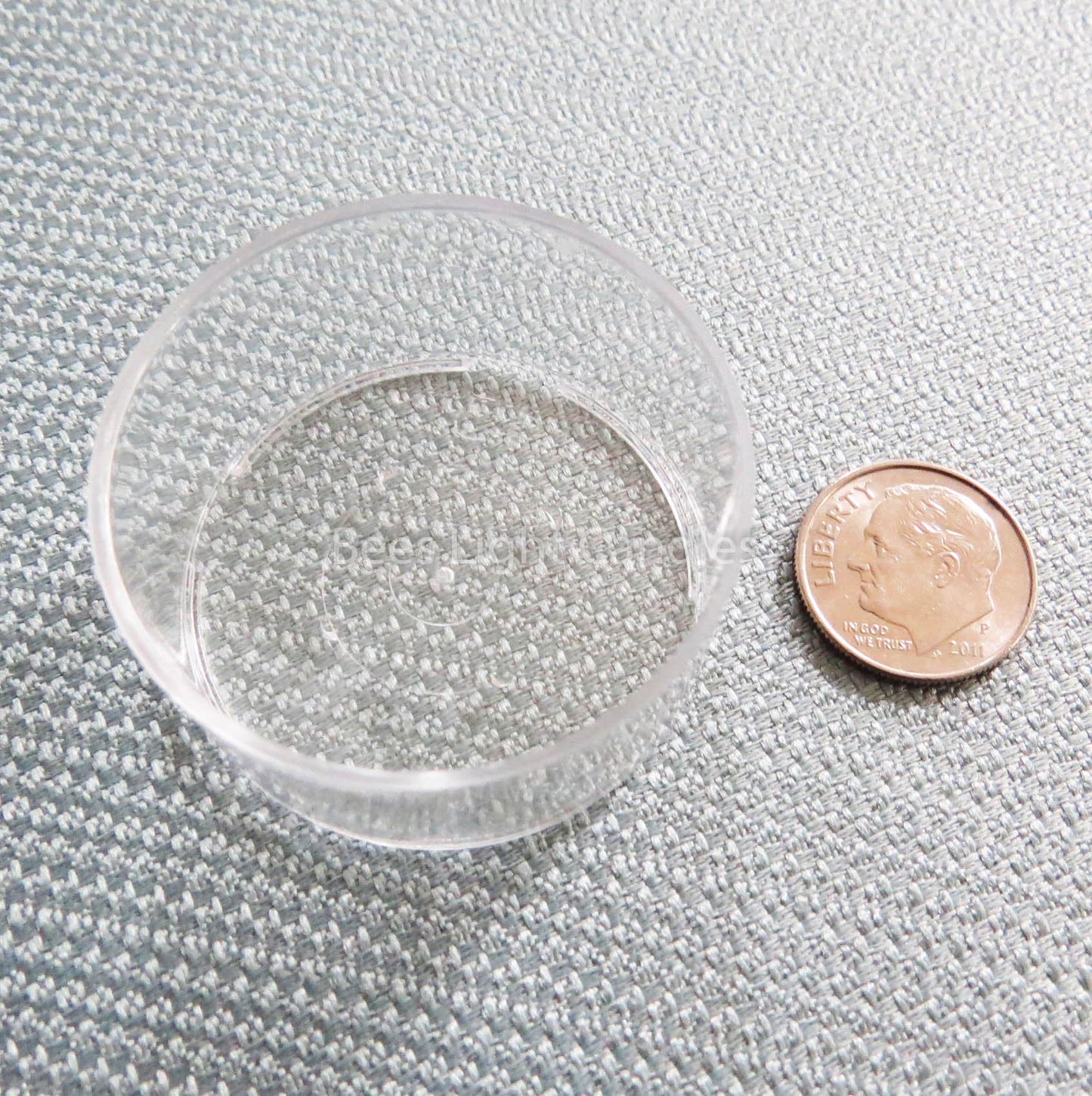 75 Clear Polycarbonate Tealight Cups