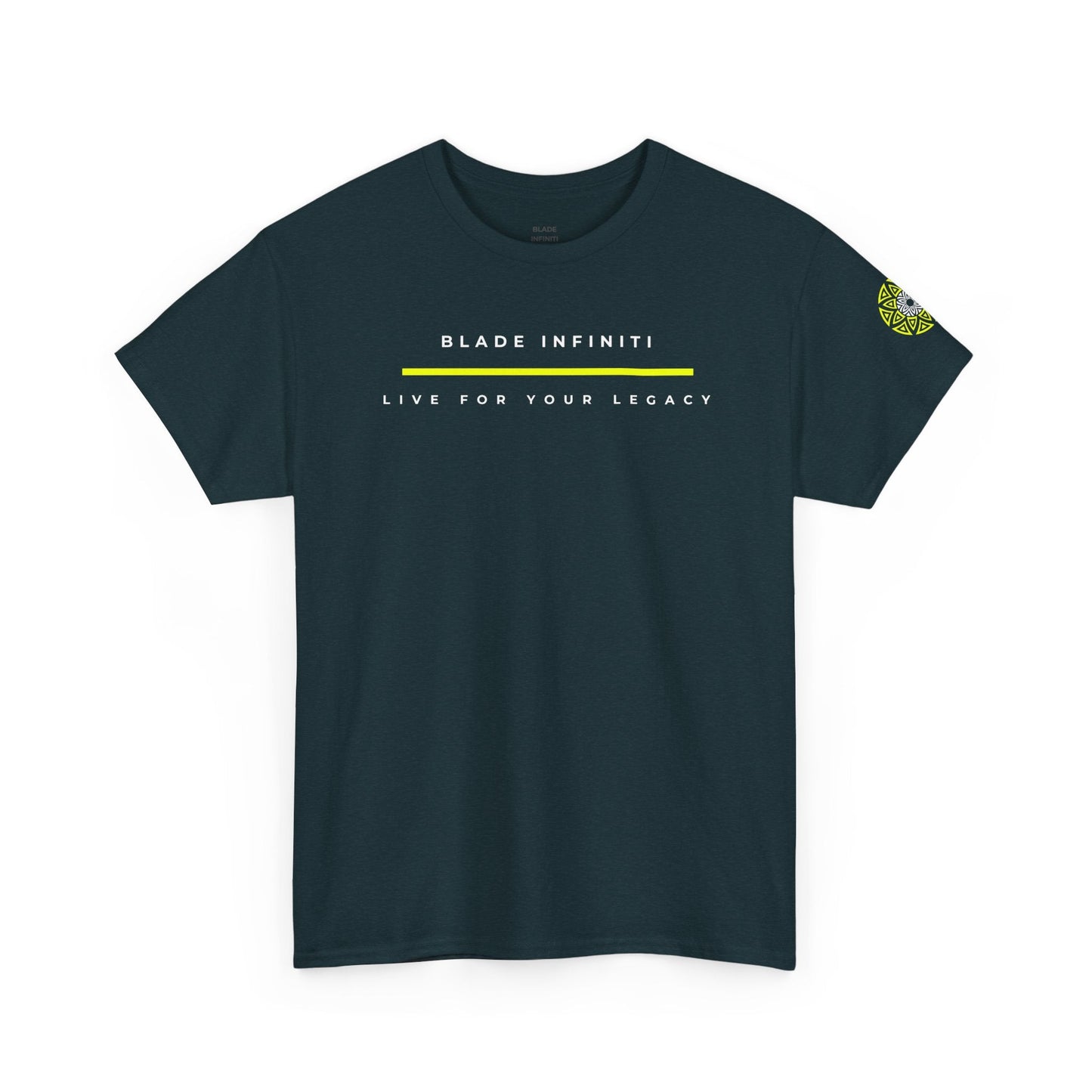 Geometric King Version 2 Neon Green Tiger Back T-Shirt