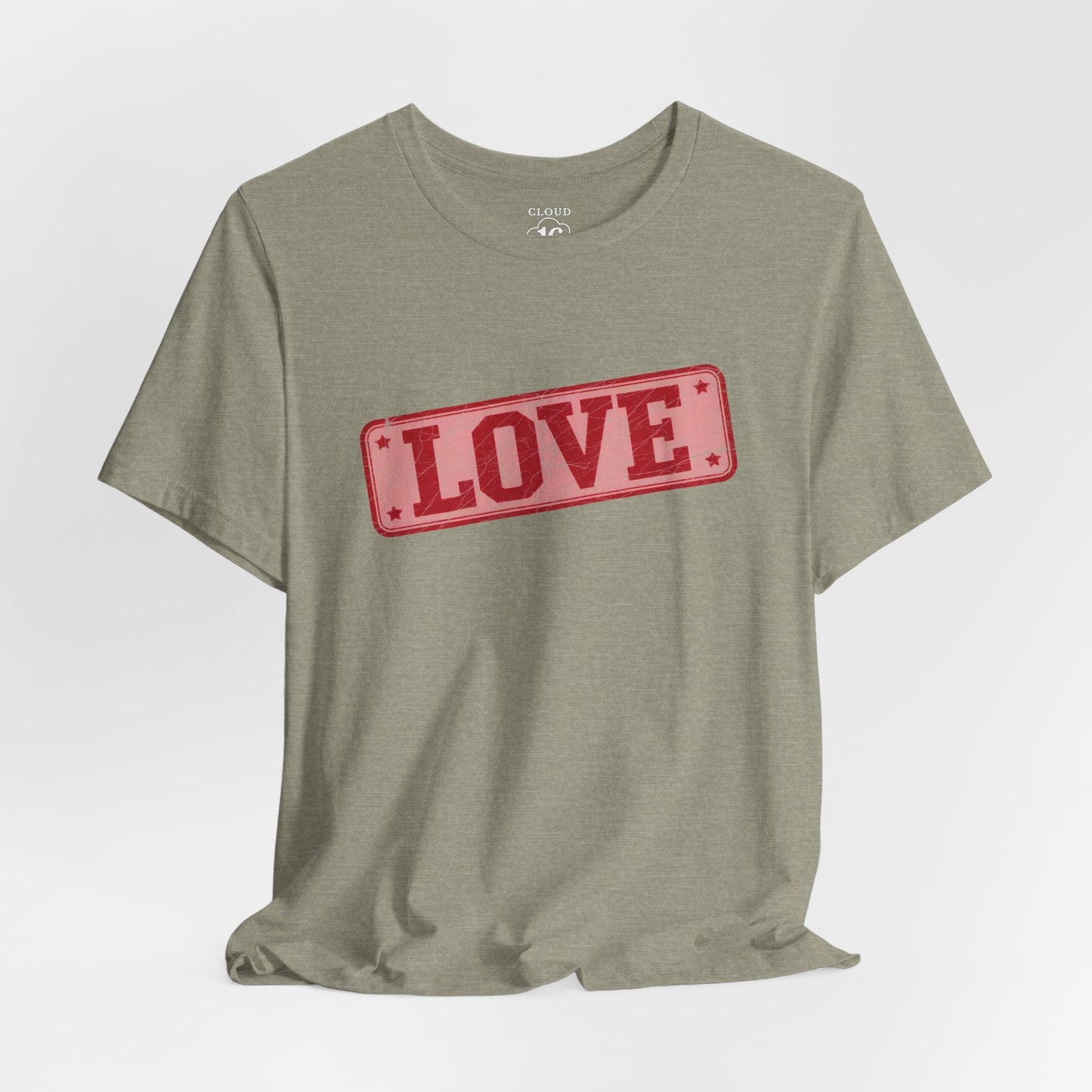 Love T-Shirt - Vintage Distressed Love Graphic Tee